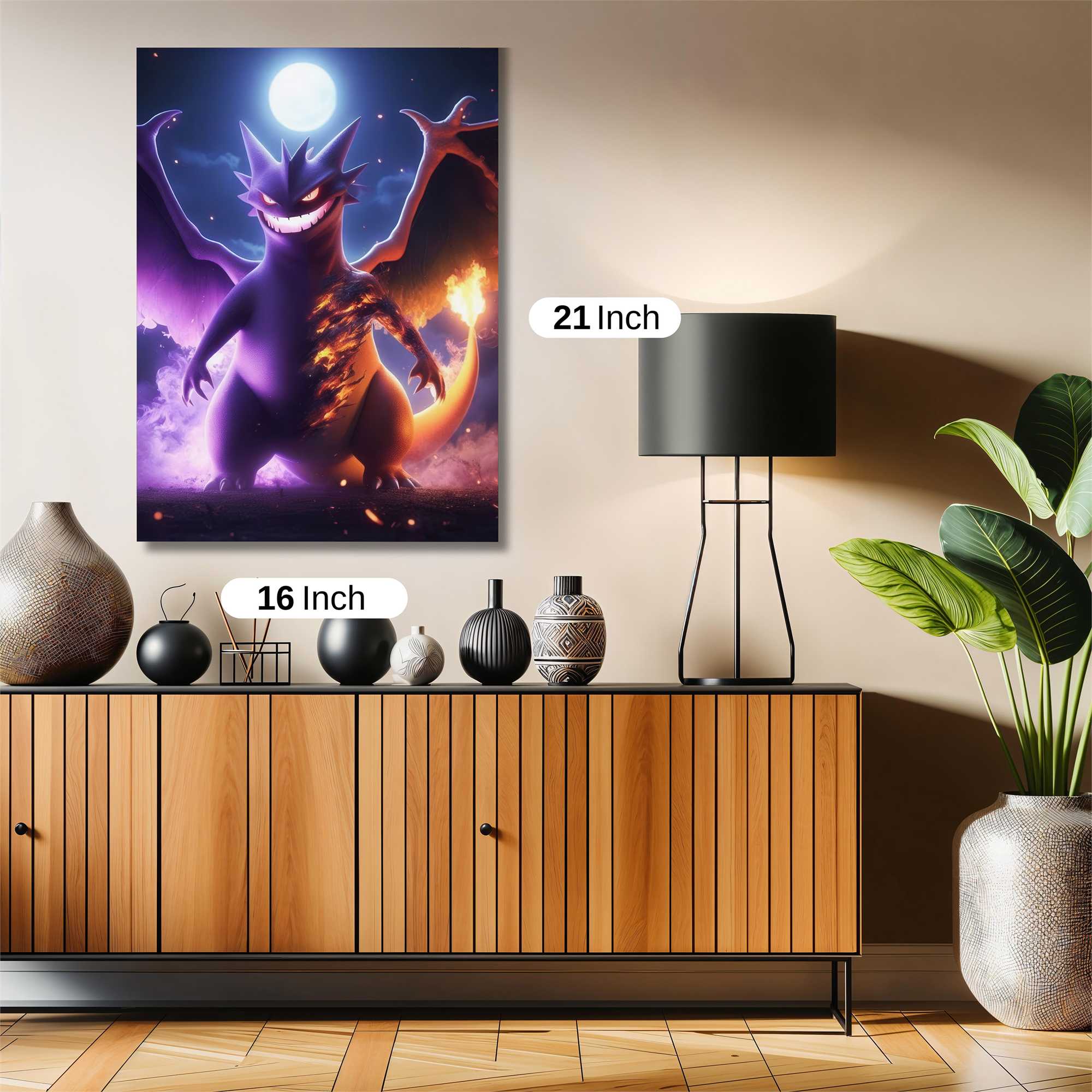 Gengar Inferno Safe Wall Magnetic / M