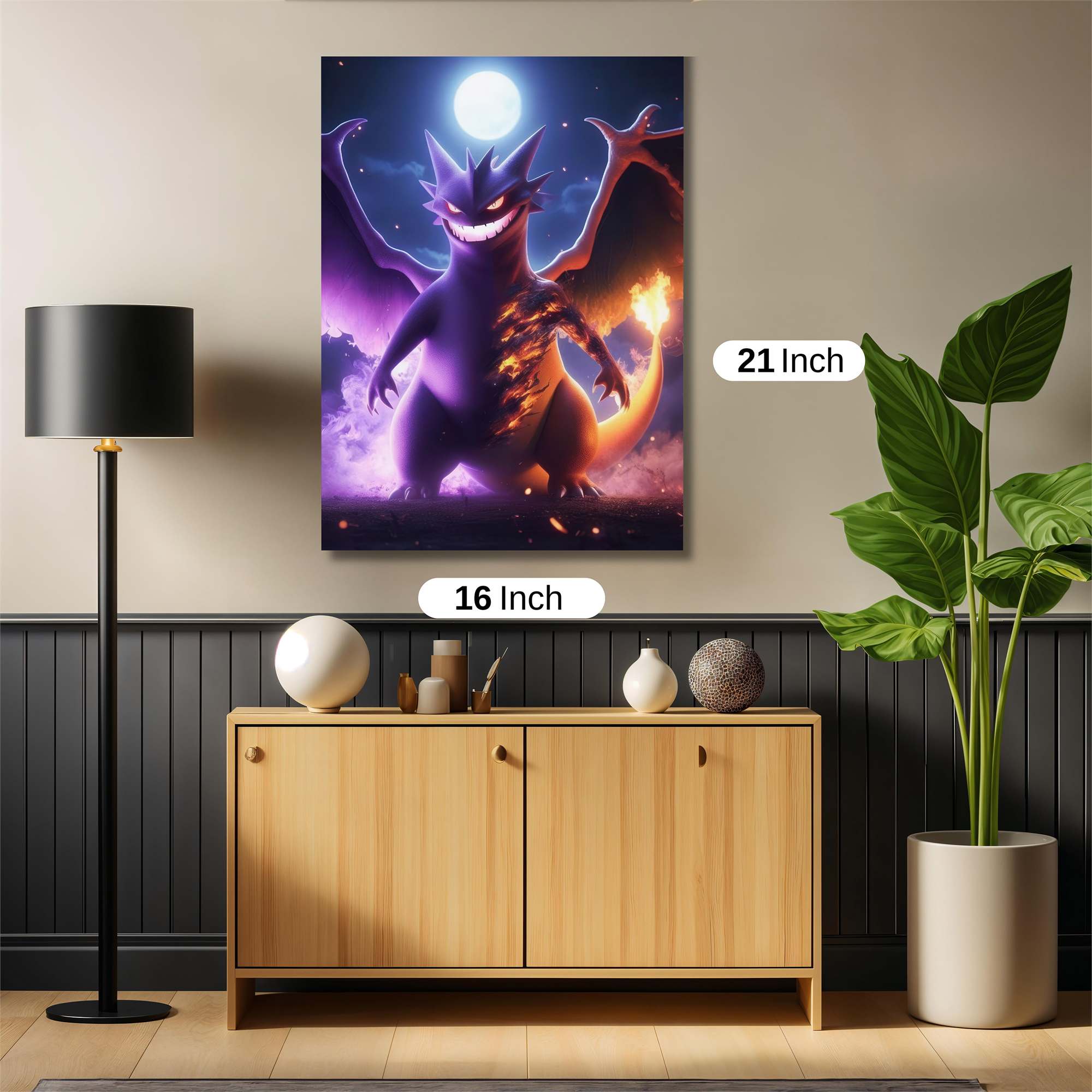 Gengar Inferno Safe Wall Magnetic / M