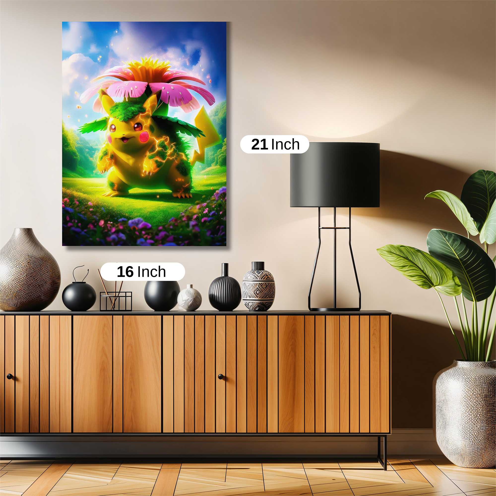 Pikachu Bloom Safe Wall Magnetic / M