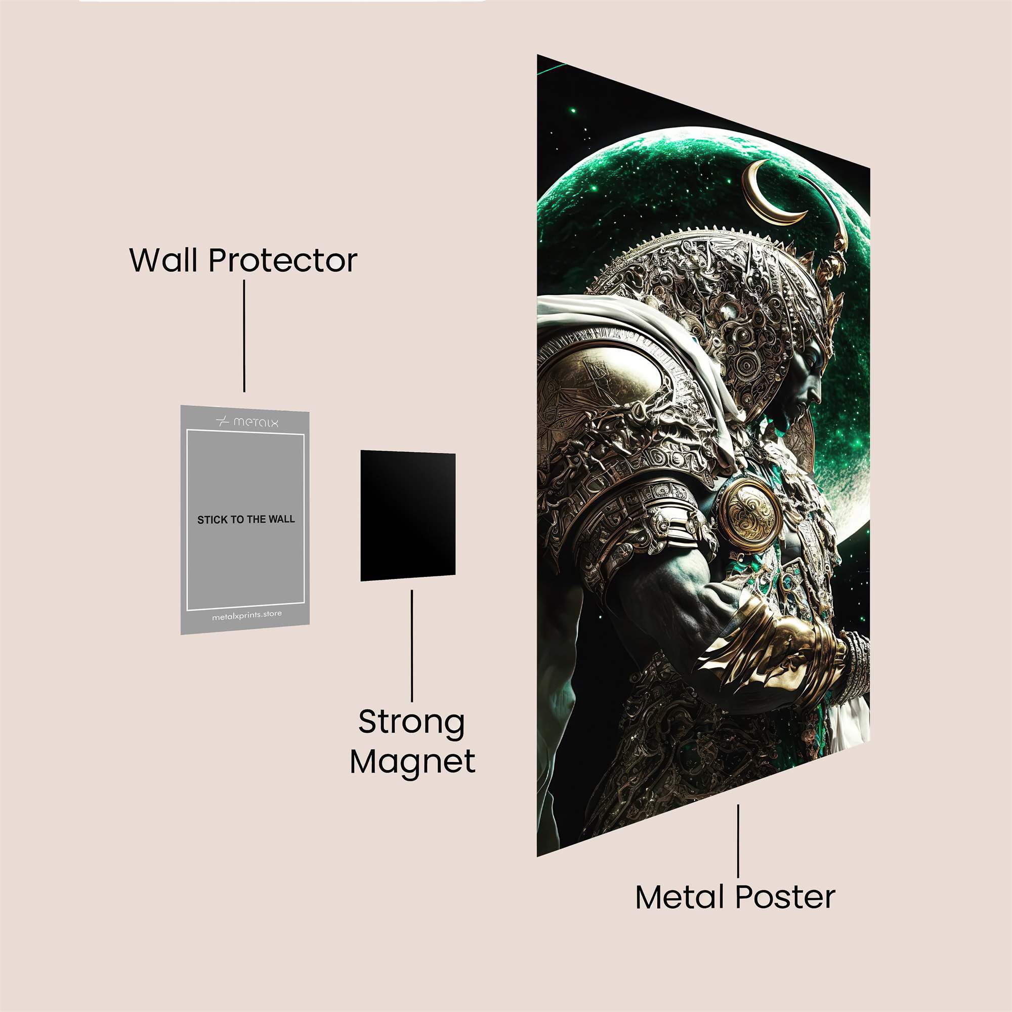 Chandra Serene Safe Wall Magnetic / M