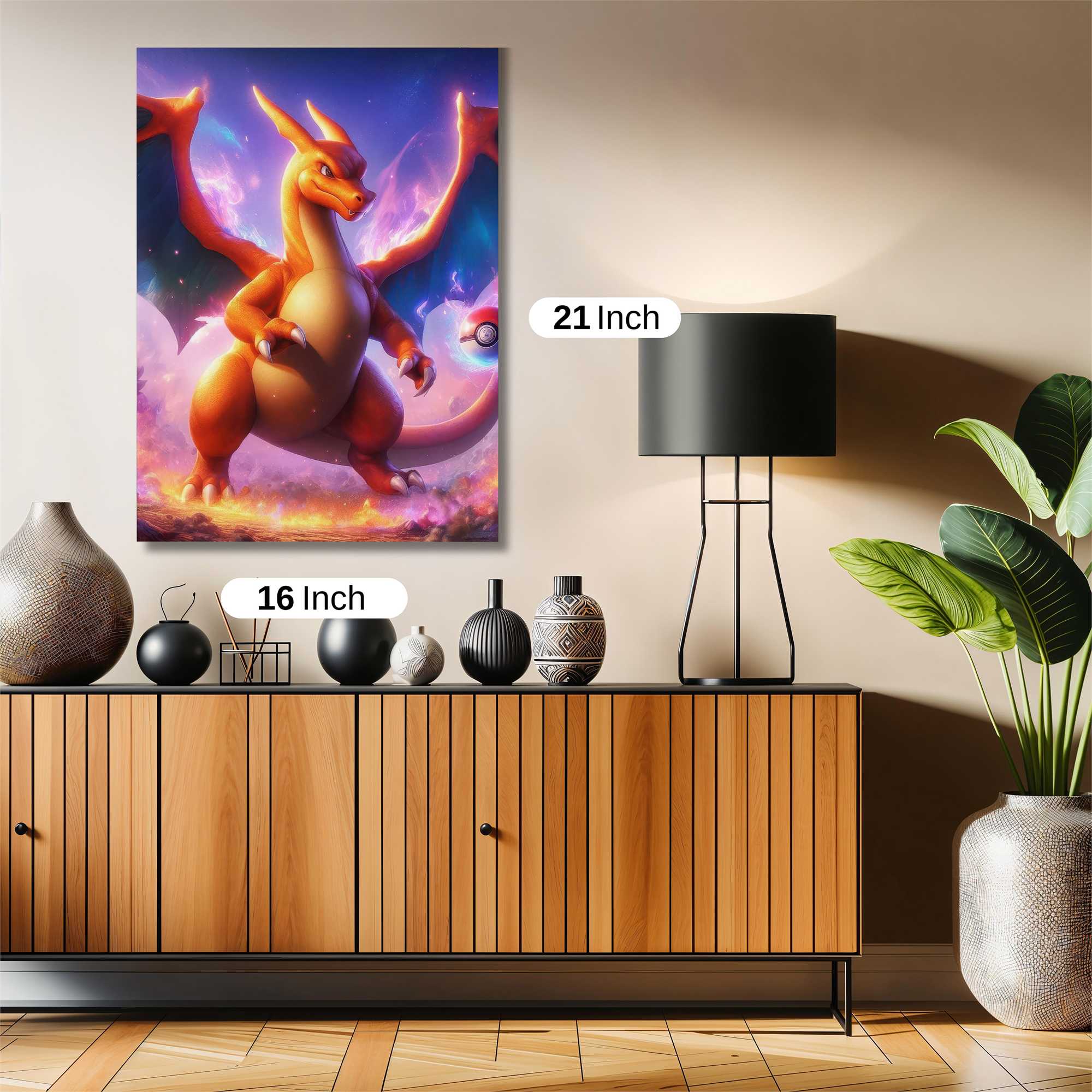 Charizard Majestic Safe Wall Magnetic / M