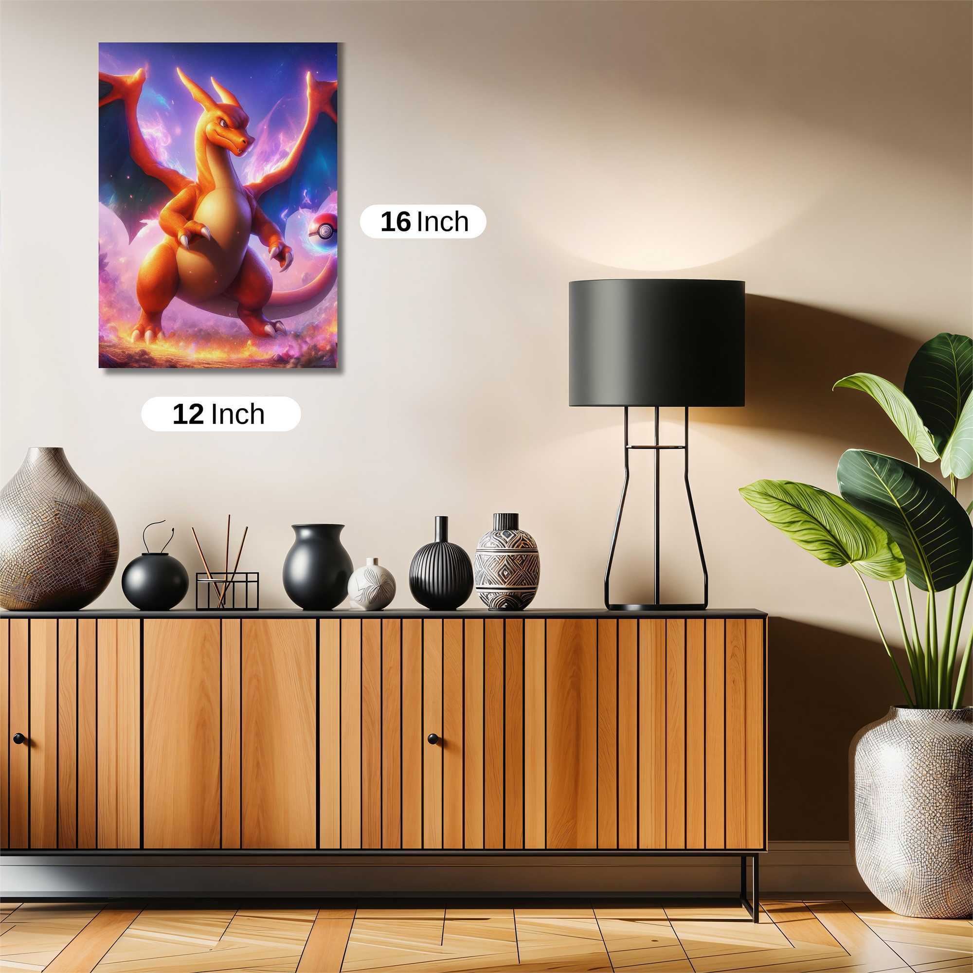 Charizard Majestic Safe Wall Magnetic / M