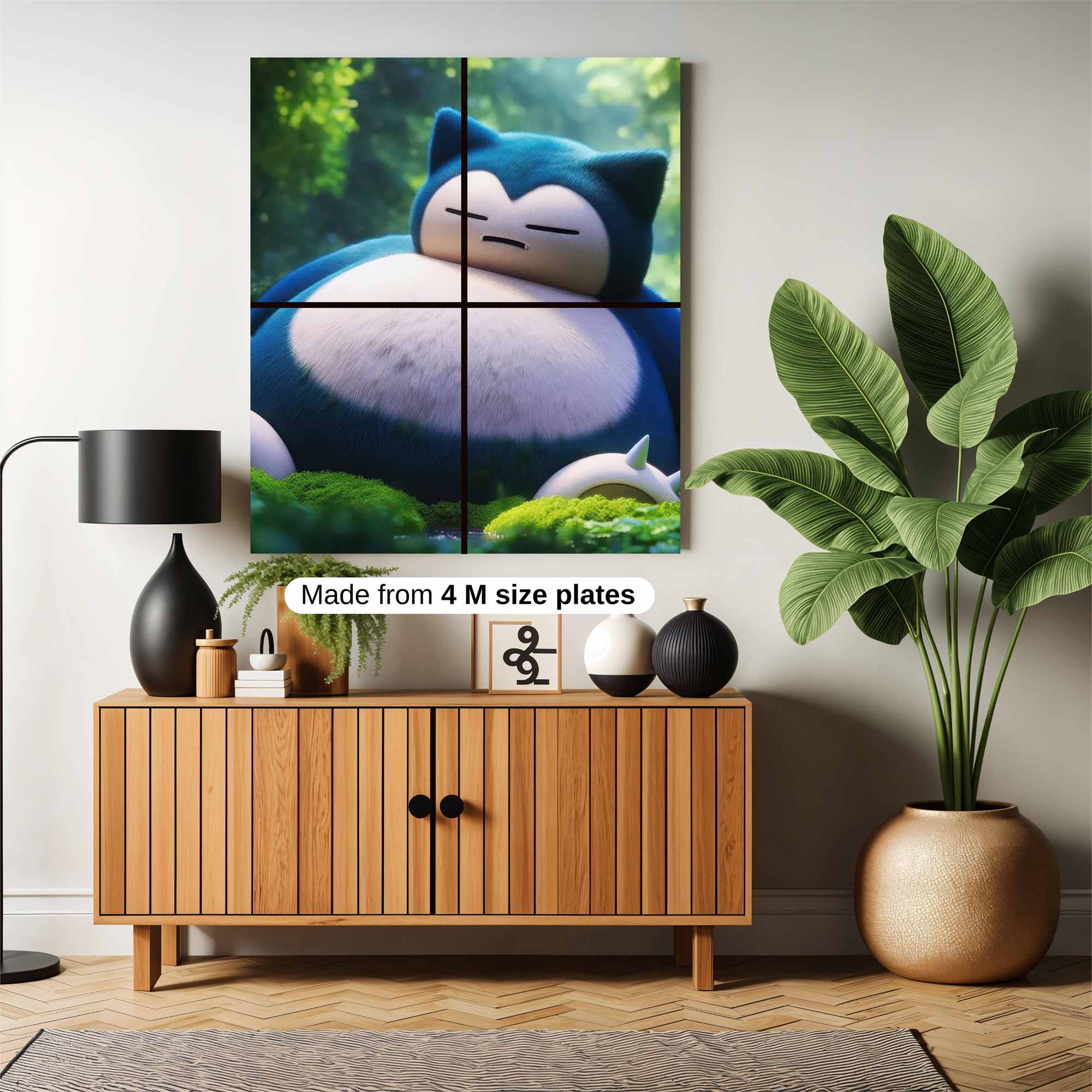 Snorlax Serene Safe Wall Magnetic / M