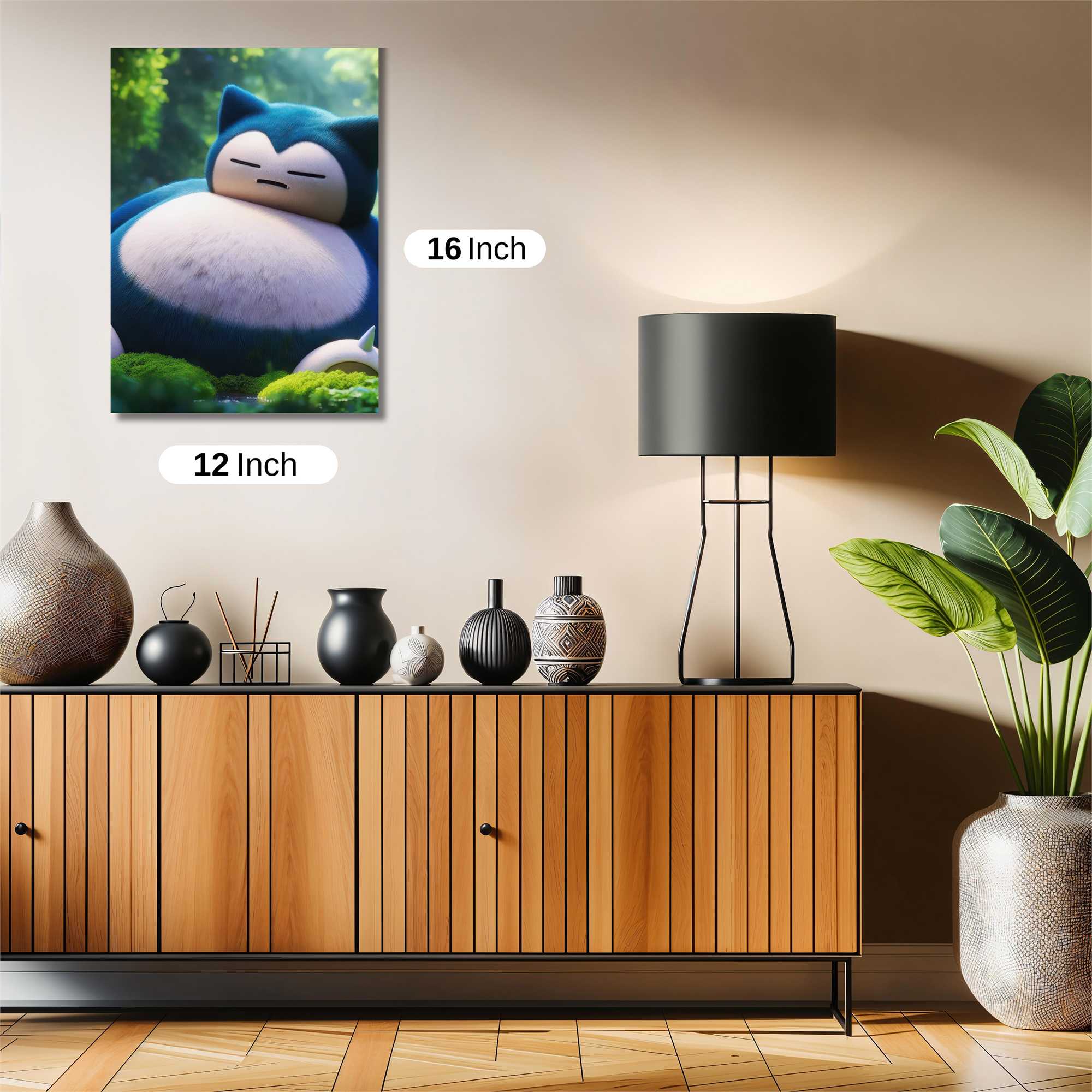 Snorlax Serene Safe Wall Magnetic / M