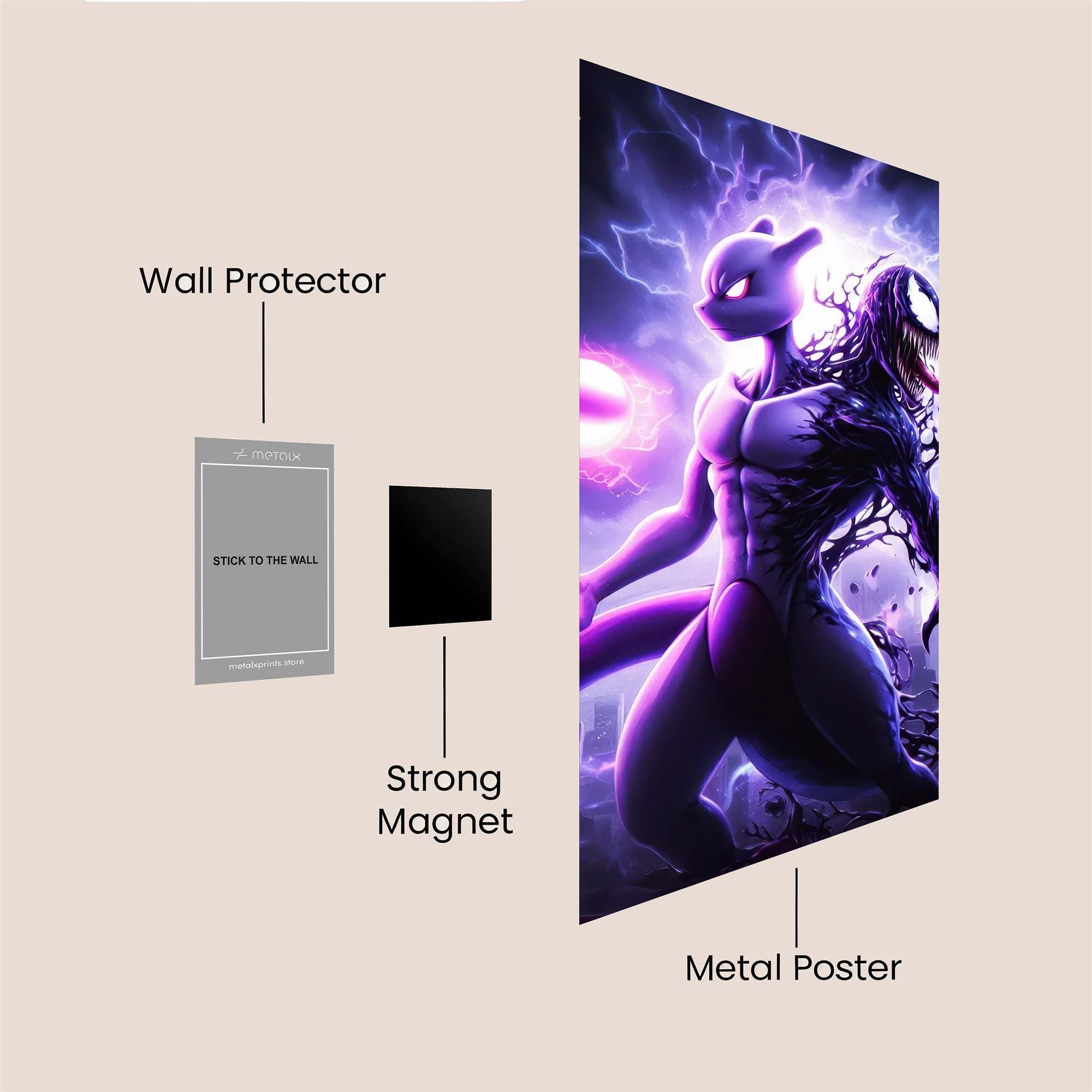 Venomized Saitama Safe Wall Magnetic / M