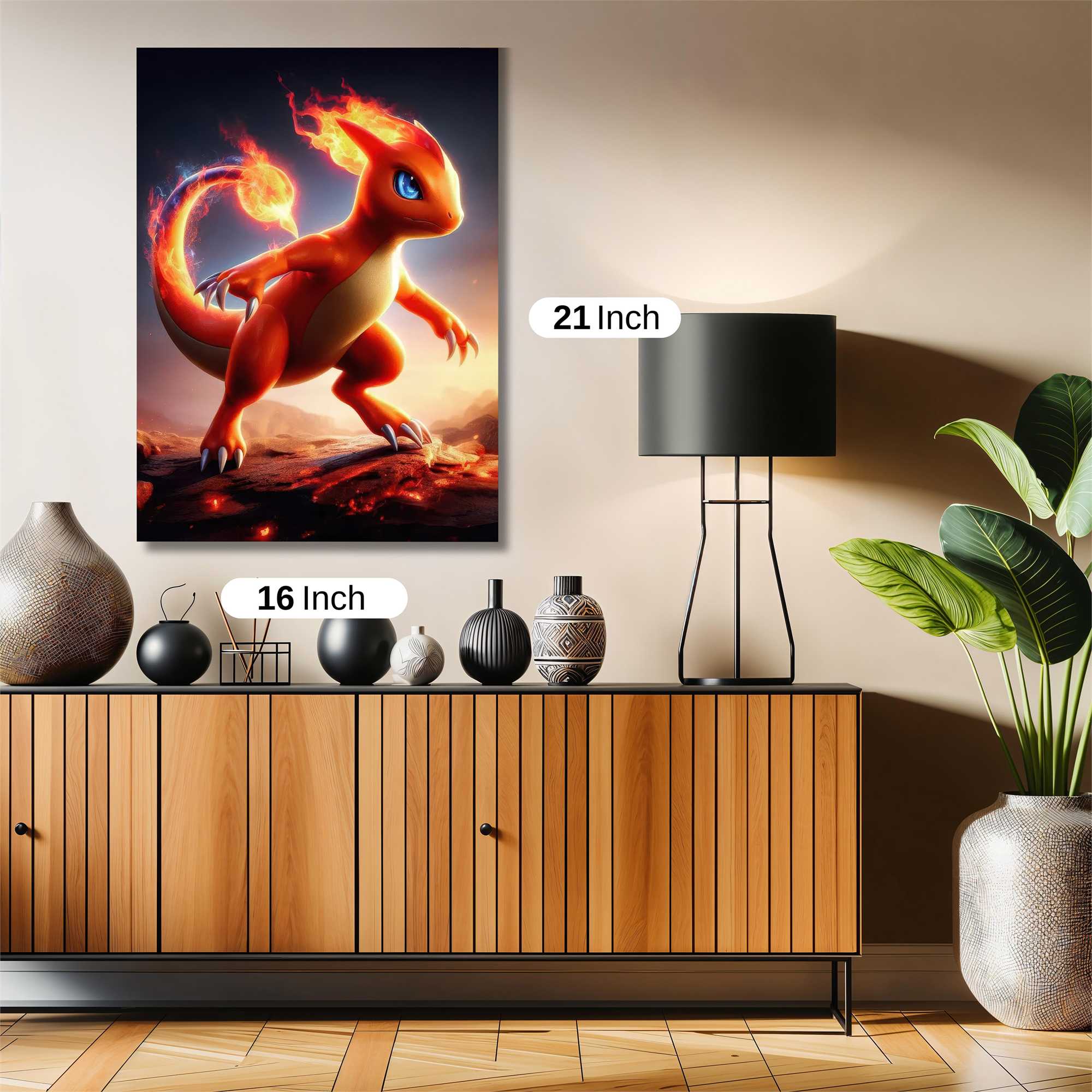 Charizard Blaze Safe Wall Magnetic / M