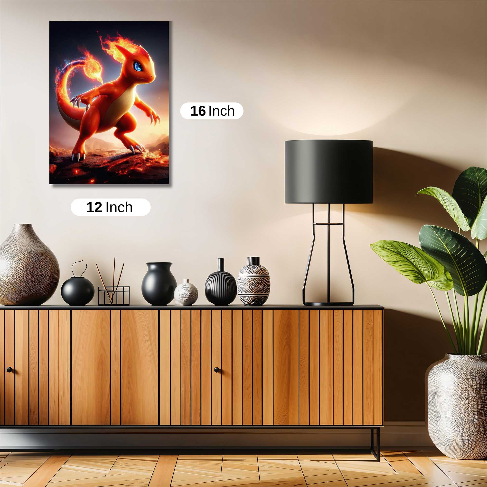 Charizard Blaze Safe Wall Magnetic / M