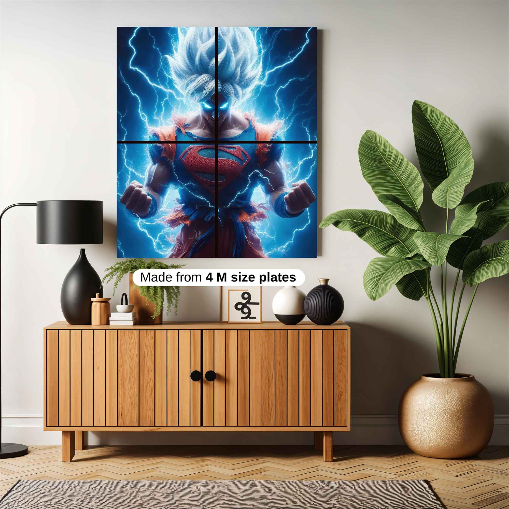 Superman Unleashed Safe Wall Magnetic / M