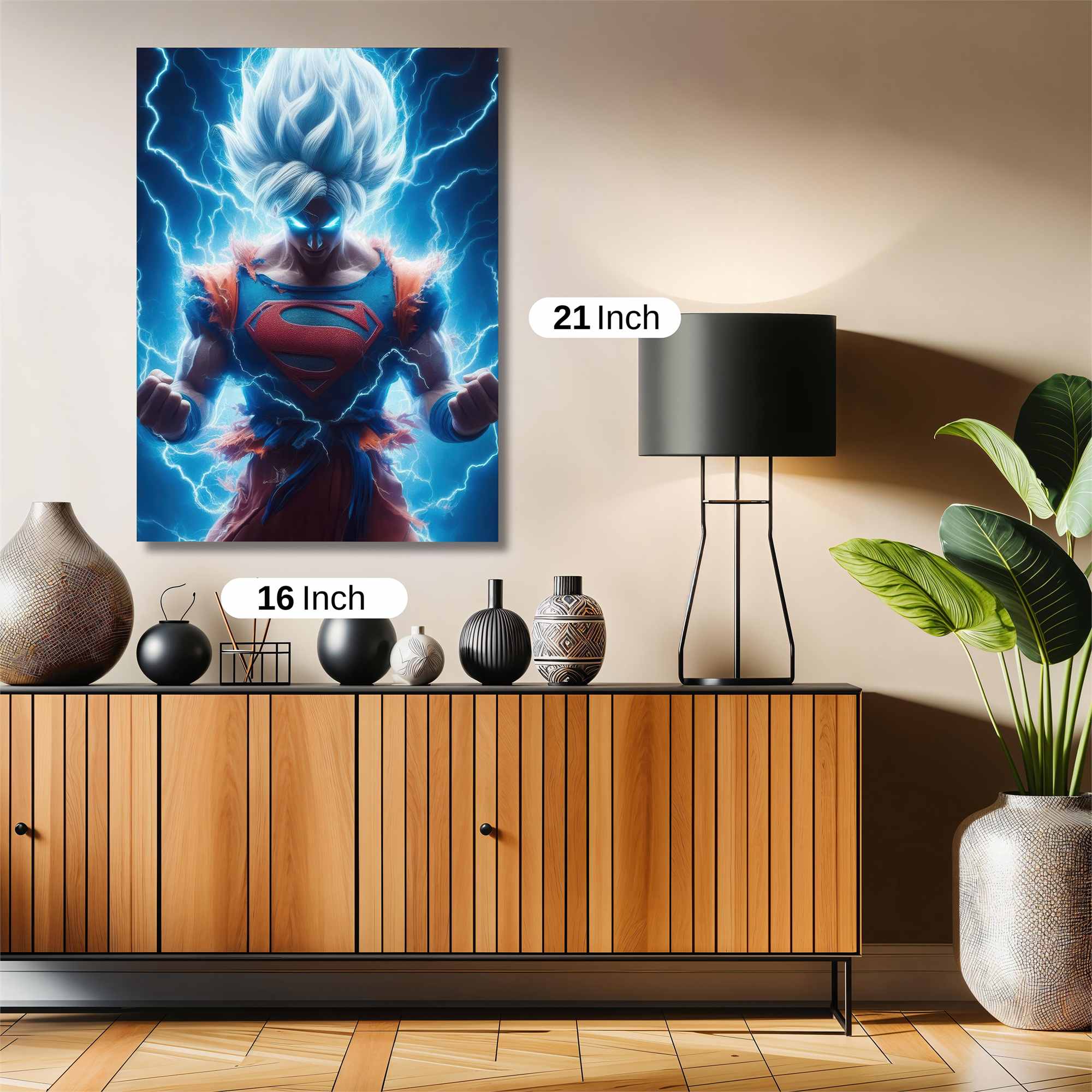 Superman Unleashed Safe Wall Magnetic / M