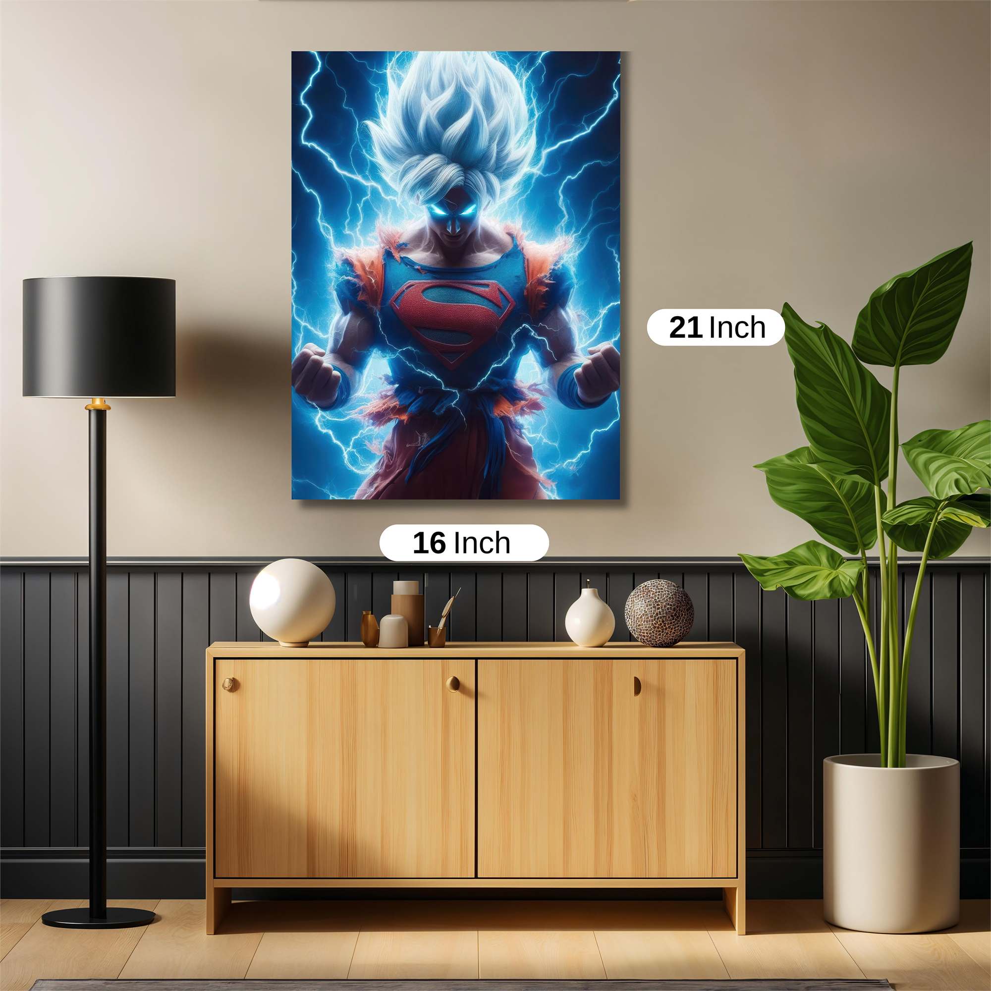 Superman Unleashed Safe Wall Magnetic / M