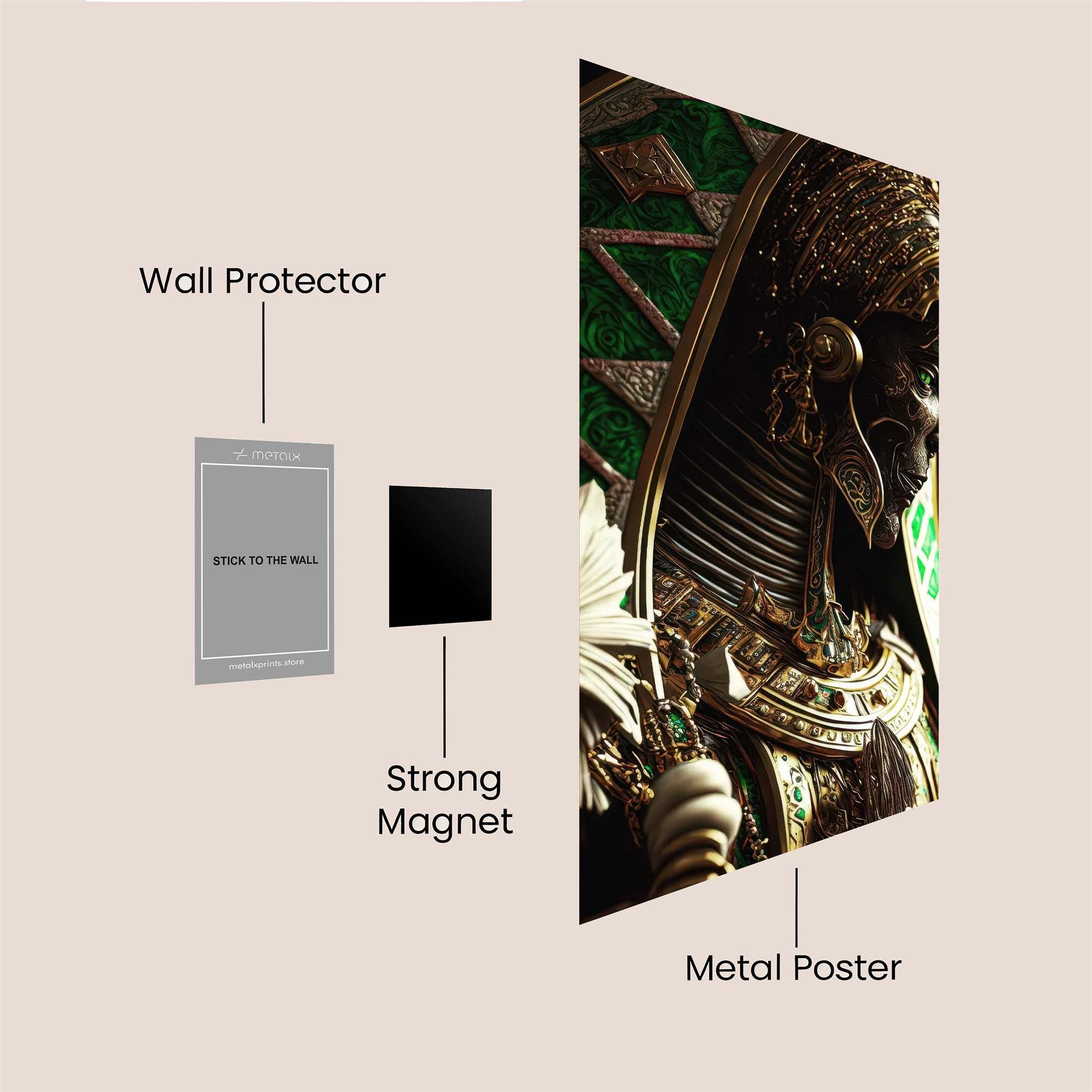 Pharaoh Majestic Safe Wall Magnetic / M