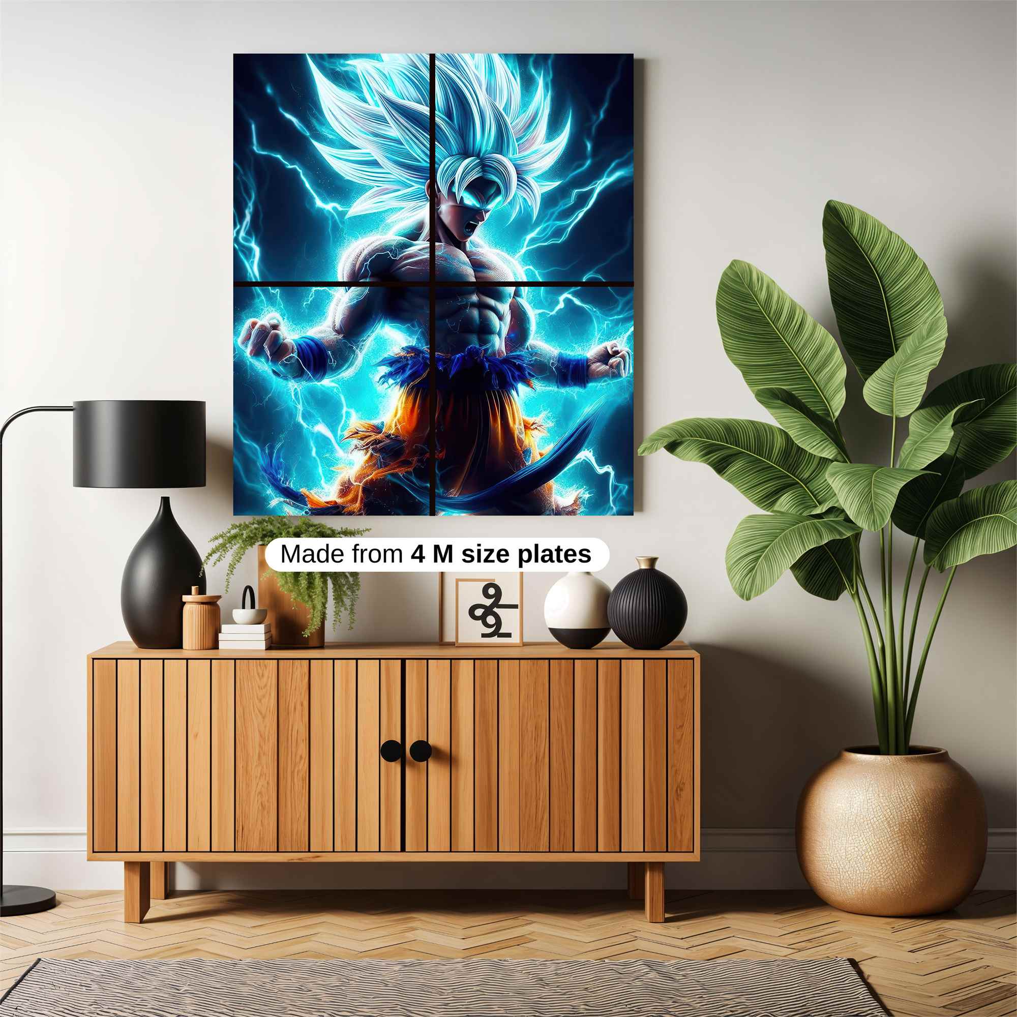 Goku Electrifying Safe Wall Magnetic / M