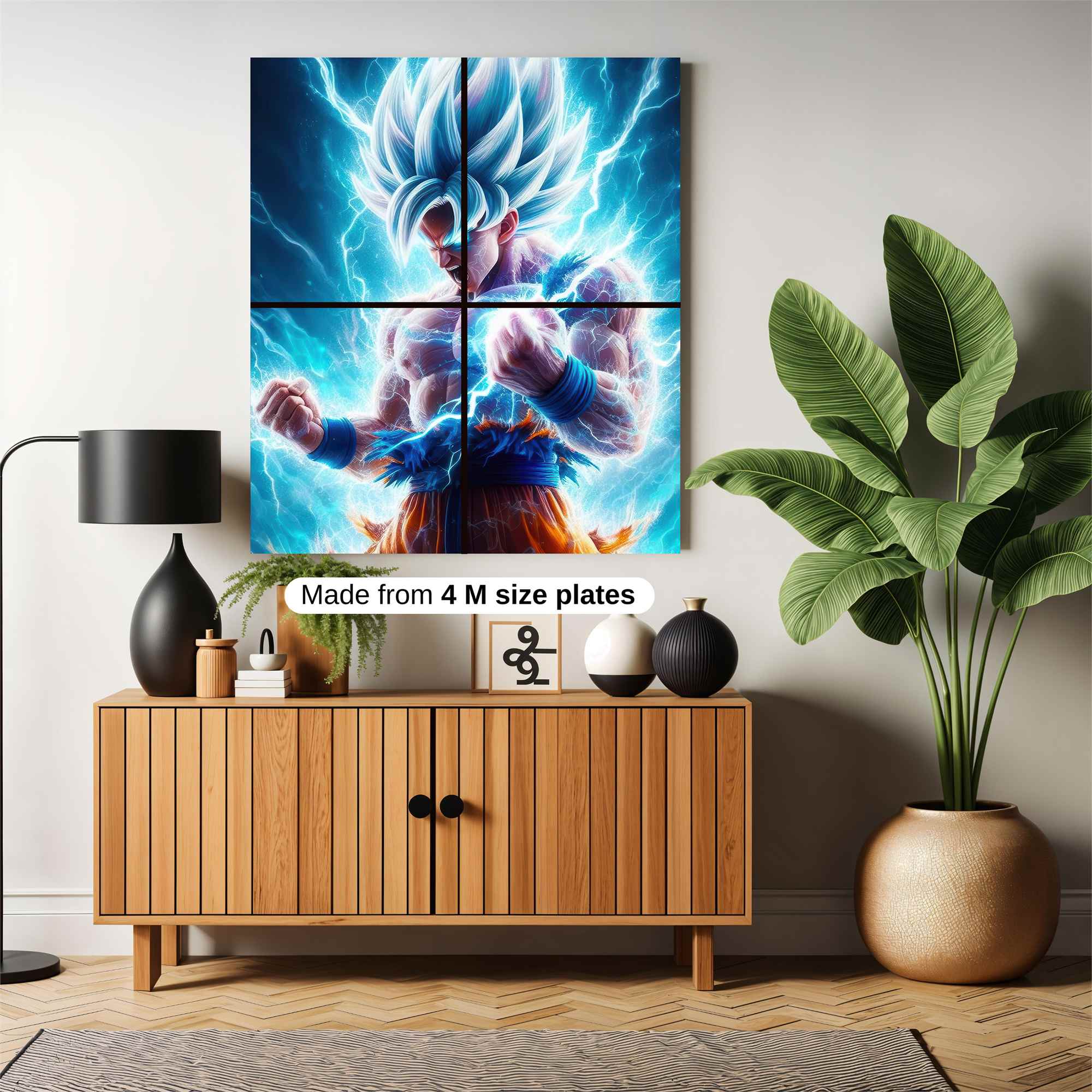 Goku Thunderous Safe Wall Magnetic / M