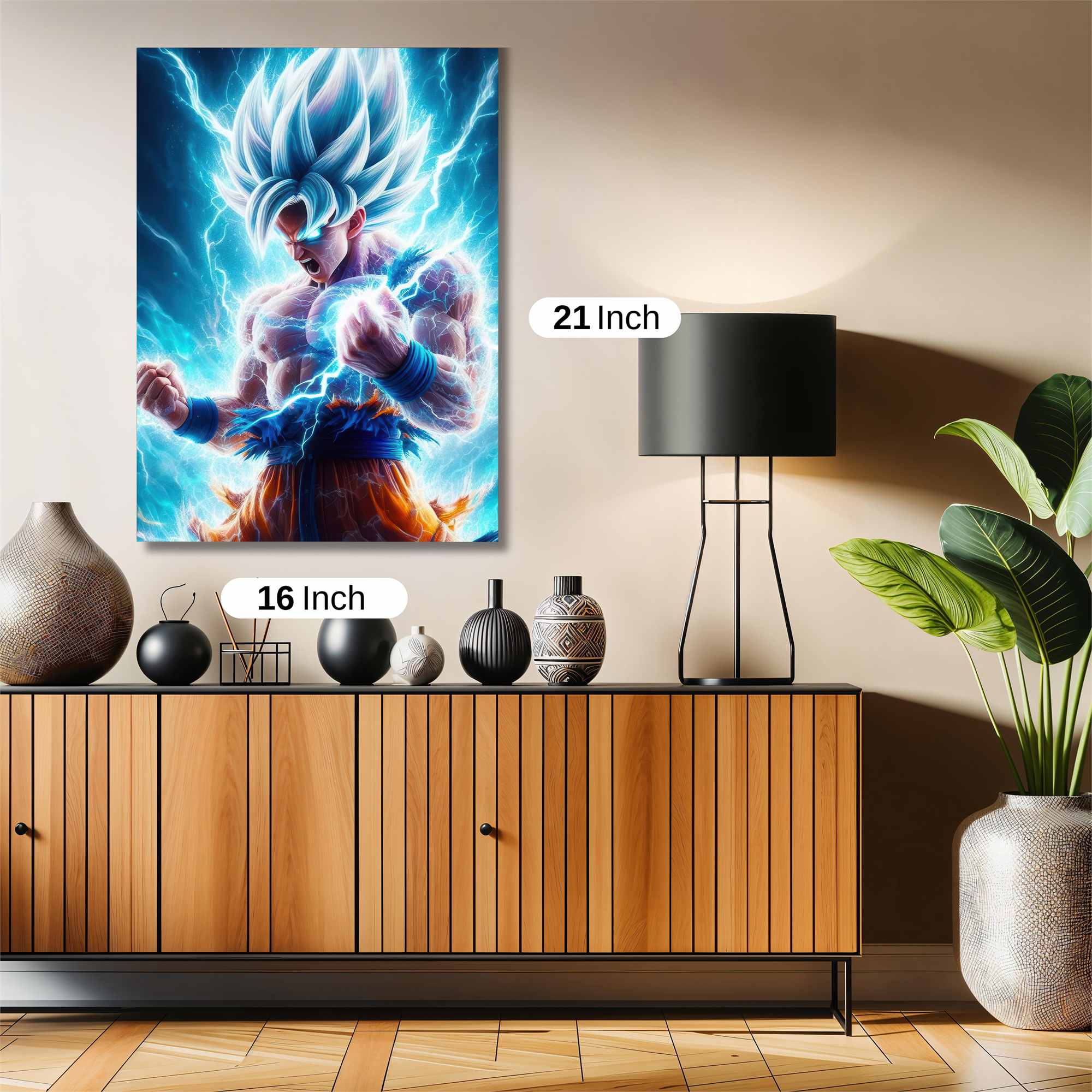 Goku Thunderous Safe Wall Magnetic / M