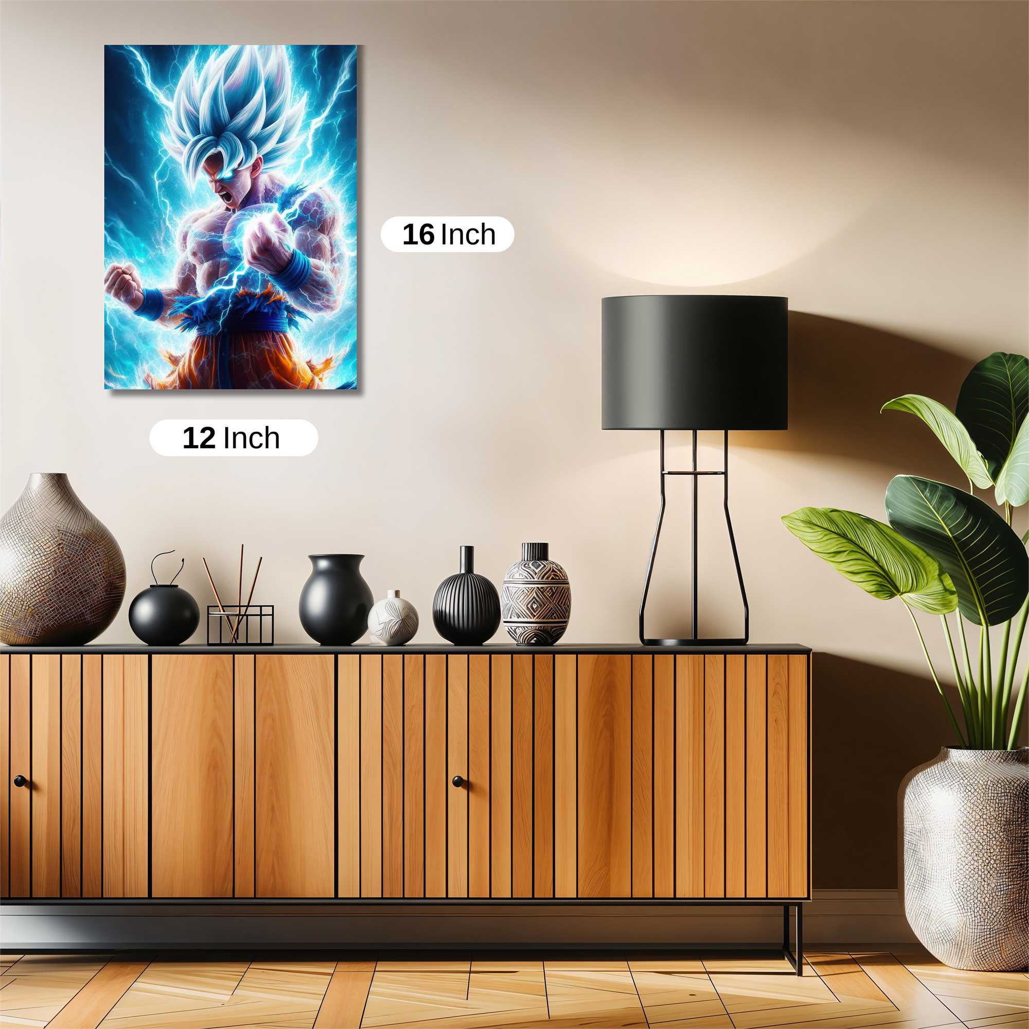 Goku Thunderous Safe Wall Magnetic / M