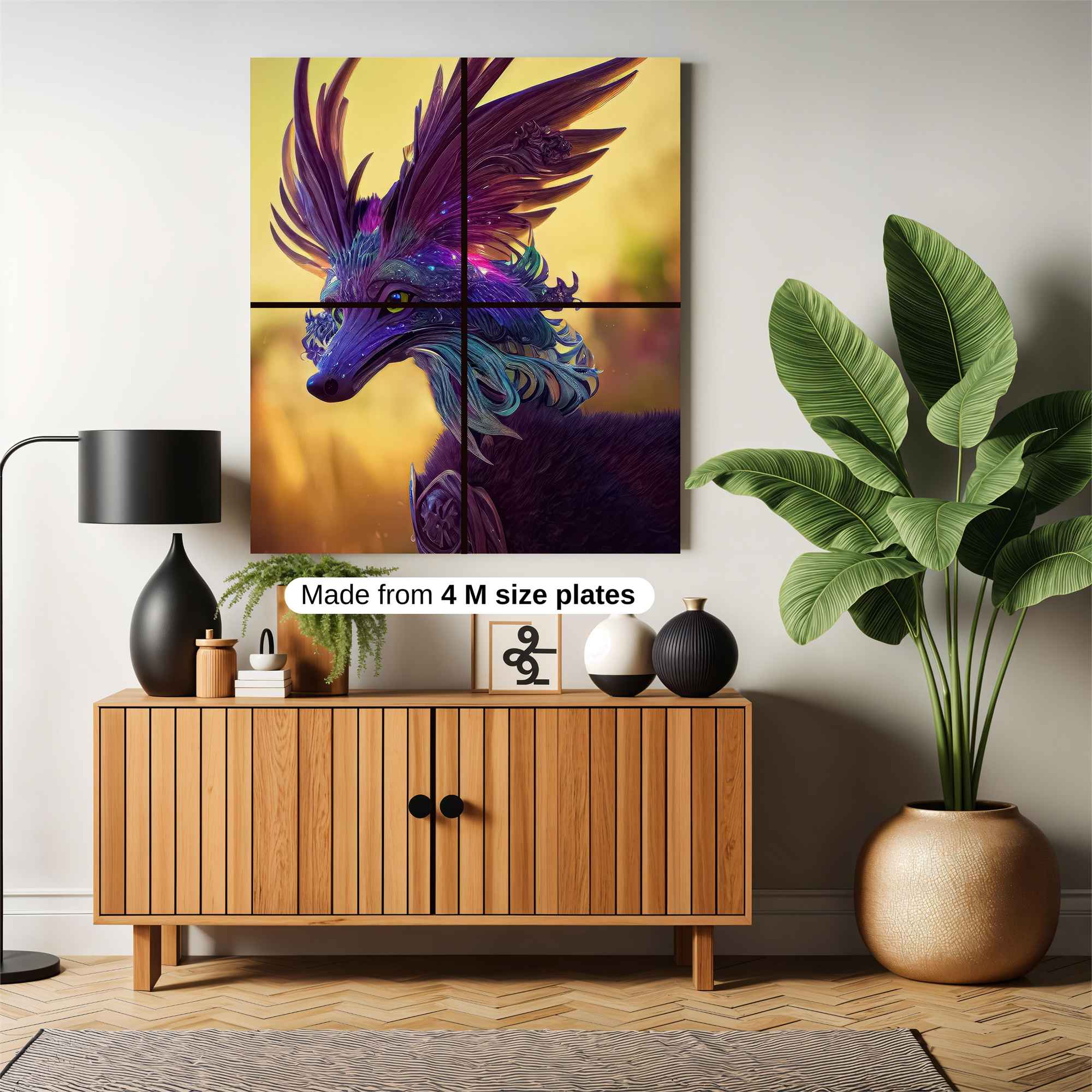 Cosmic Fox Safe Wall Magnetic / M