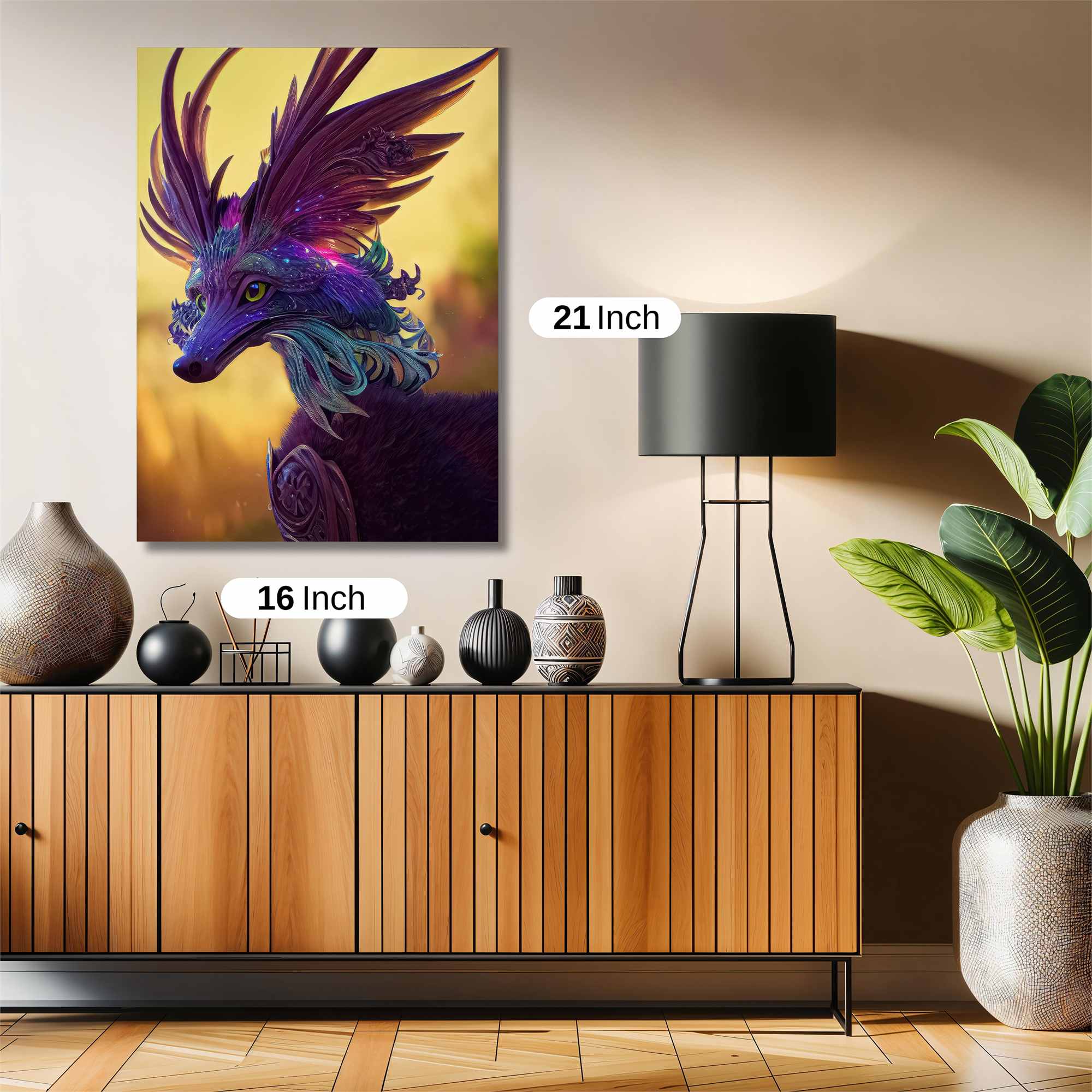 Cosmic Fox Safe Wall Magnetic / M