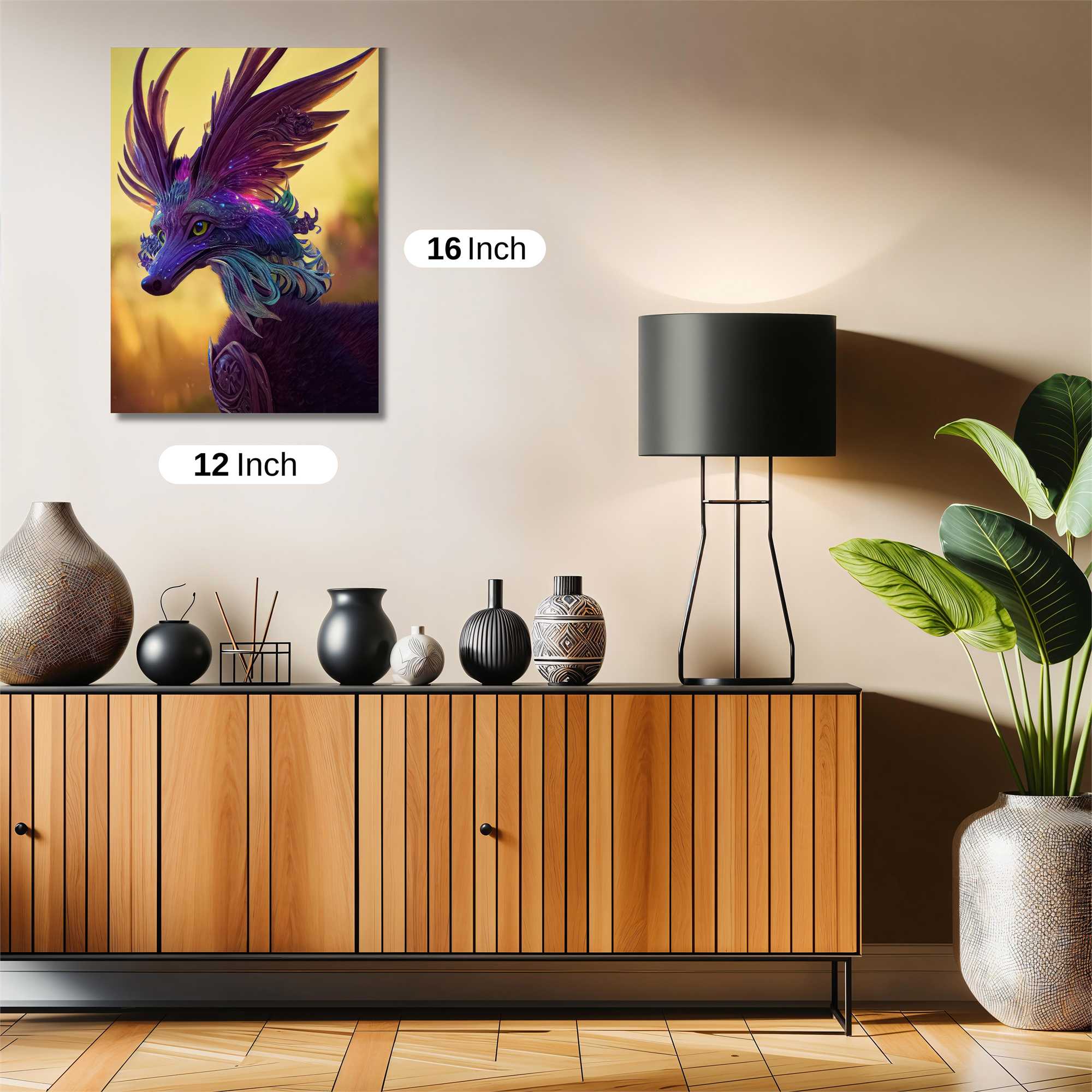 Cosmic Fox Safe Wall Magnetic / M