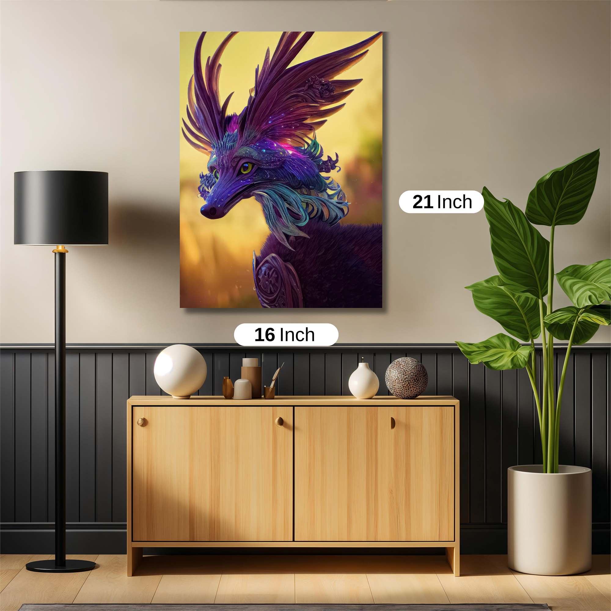 Cosmic Fox Safe Wall Magnetic / M