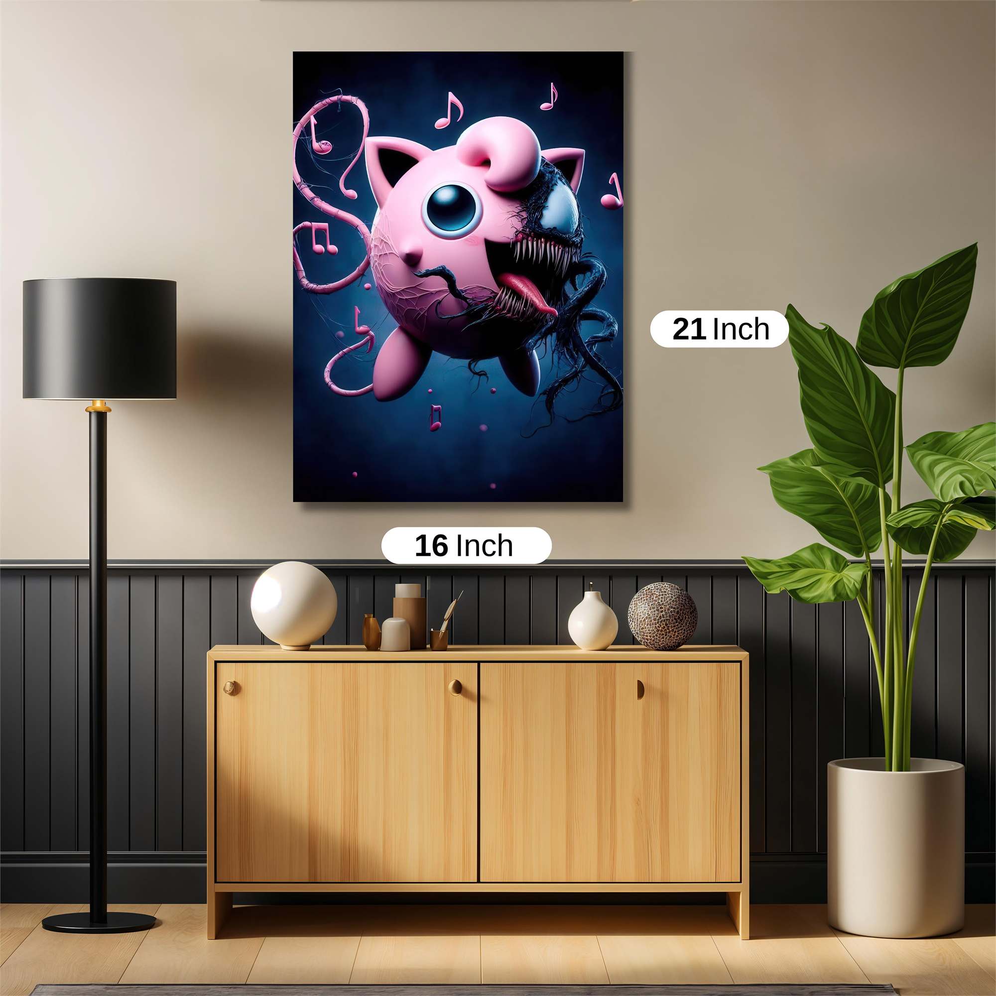 JigglyVenom Safe Wall Magnetic / M