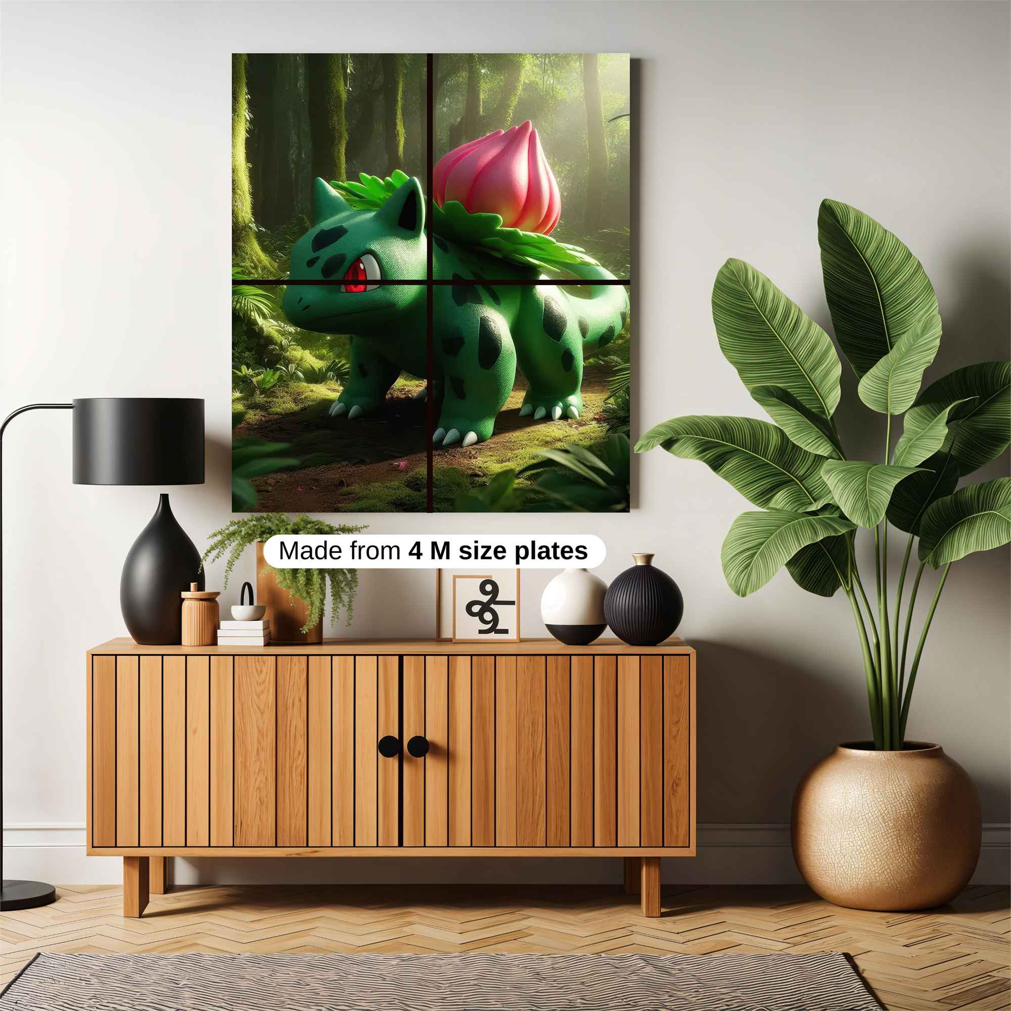 Bulbasaur Bliss Safe Wall Magnetic / M