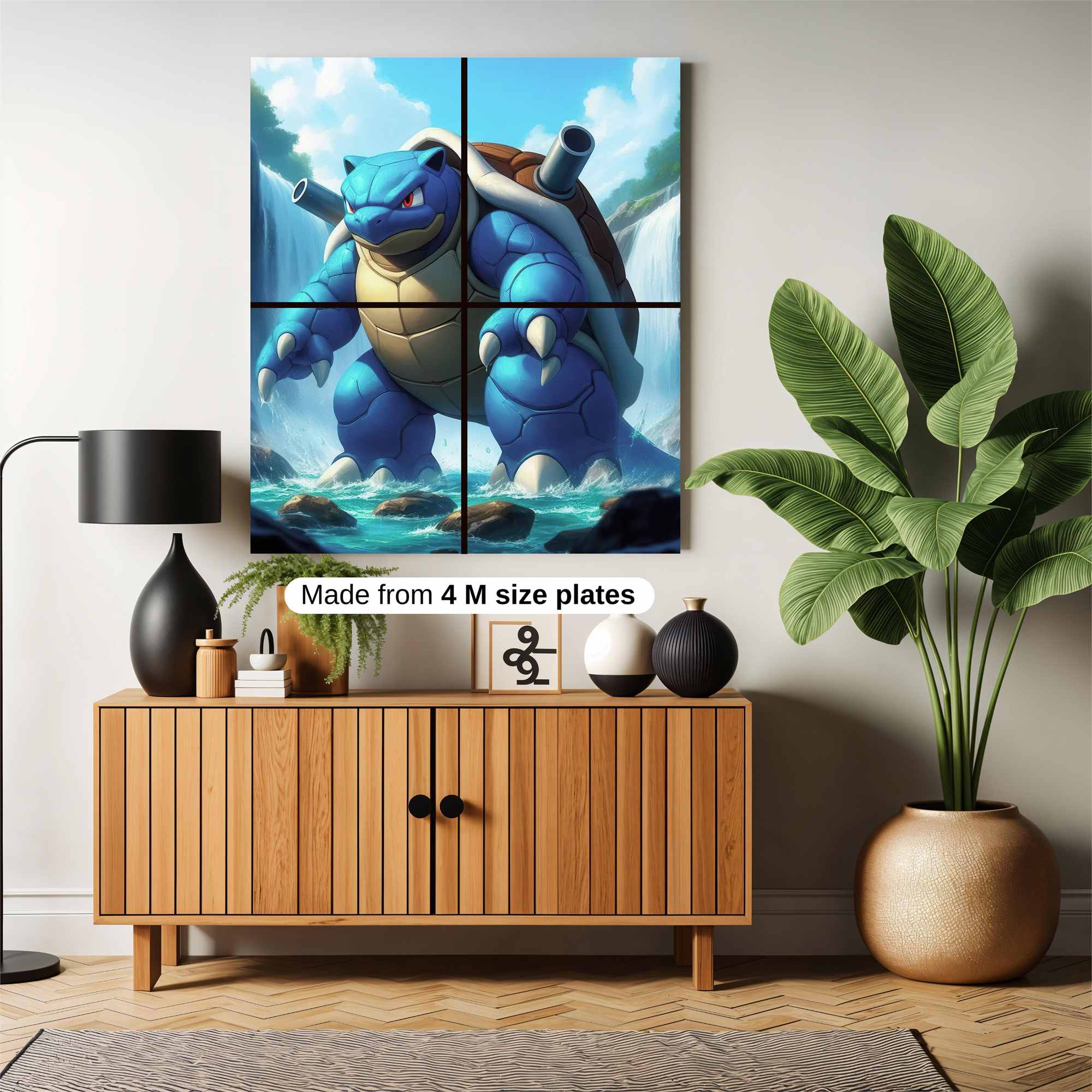 Blastoise Brazen Safe Wall Magnetic / M