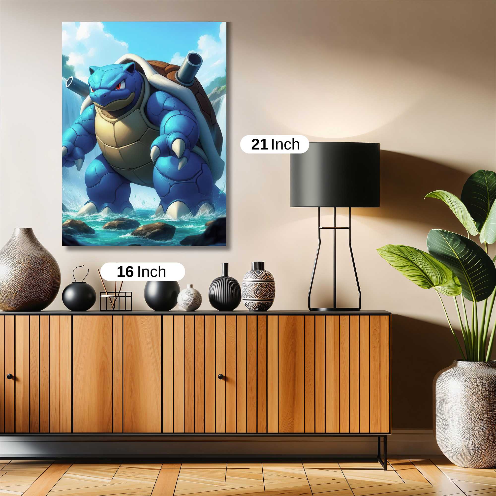 Blastoise Brazen Safe Wall Magnetic / M