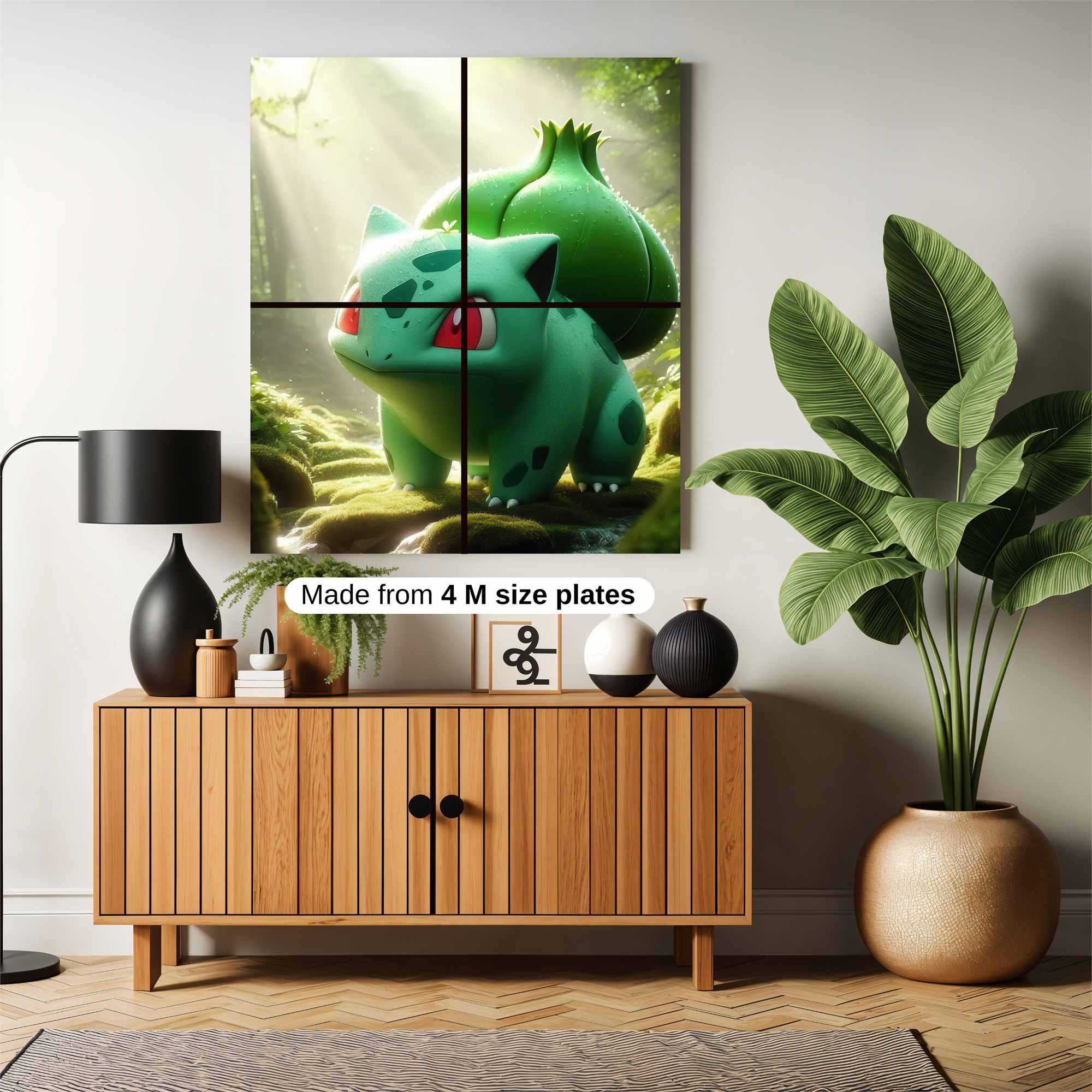 Bulbasaur Bliss Safe Wall Magnetic / M