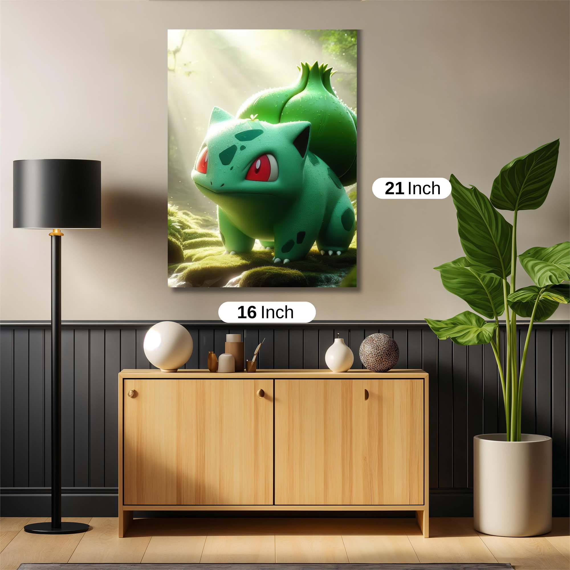 Bulbasaur Bliss Safe Wall Magnetic / M