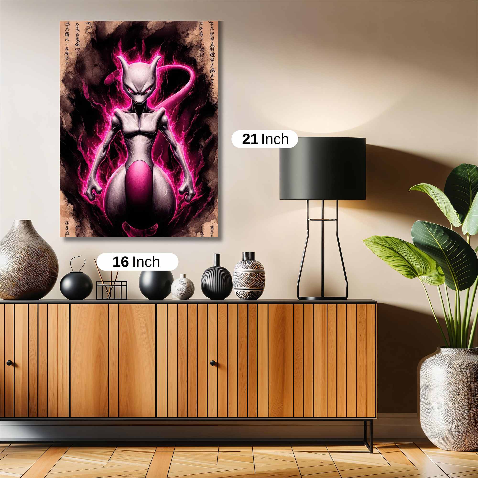 Mewtwo Malevolent Safe Wall Magnetic / M