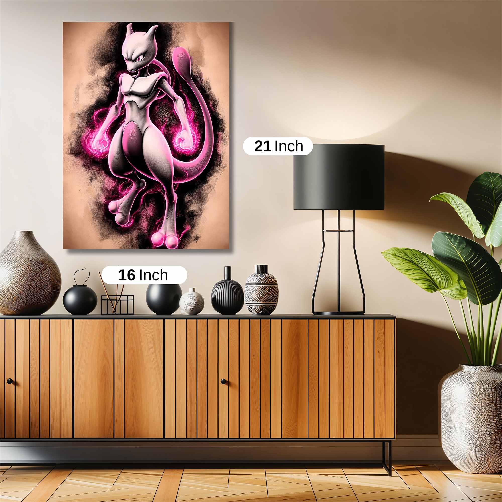 Mewtwo Majestic Safe Wall Magnetic / M