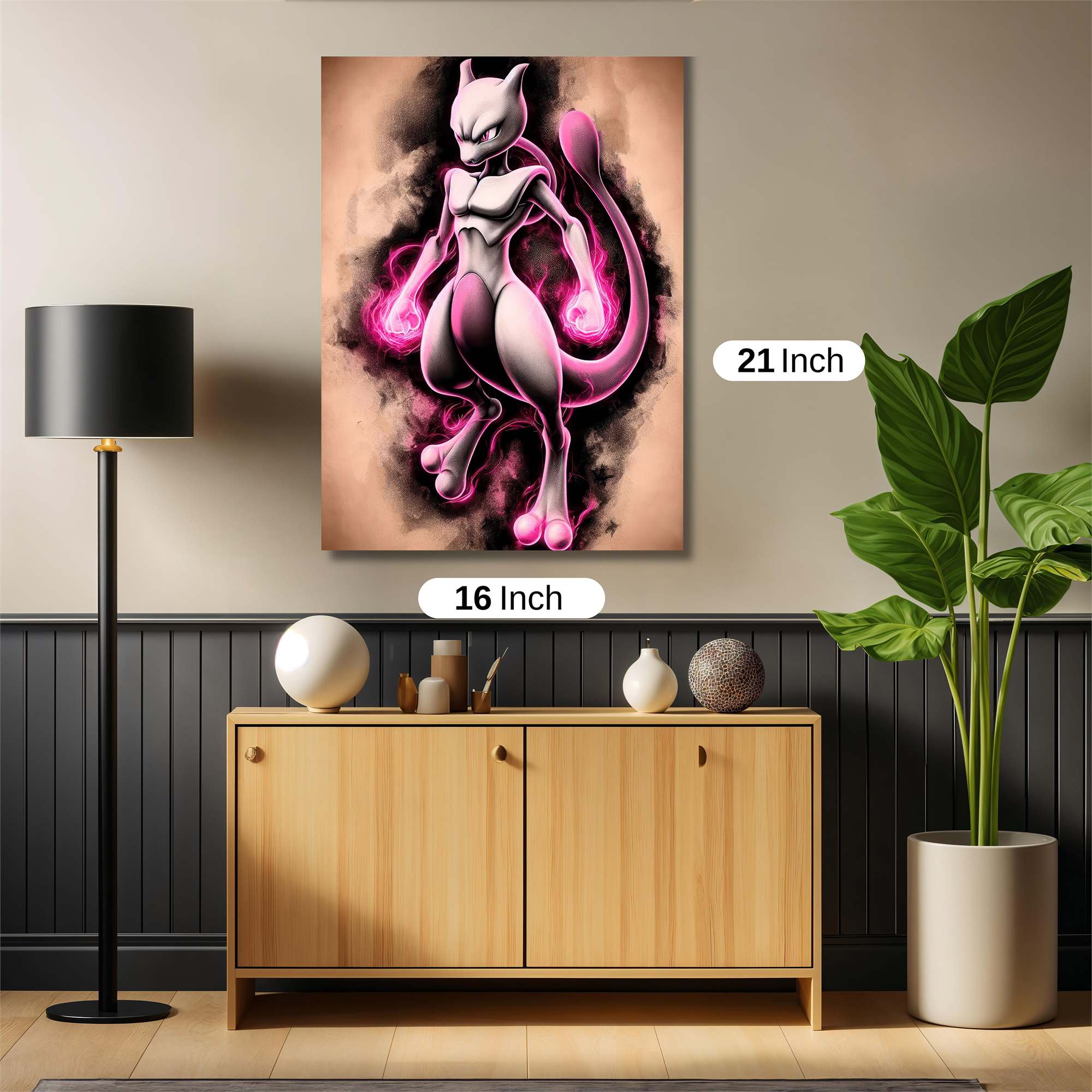 Mewtwo Majestic Safe Wall Magnetic / M