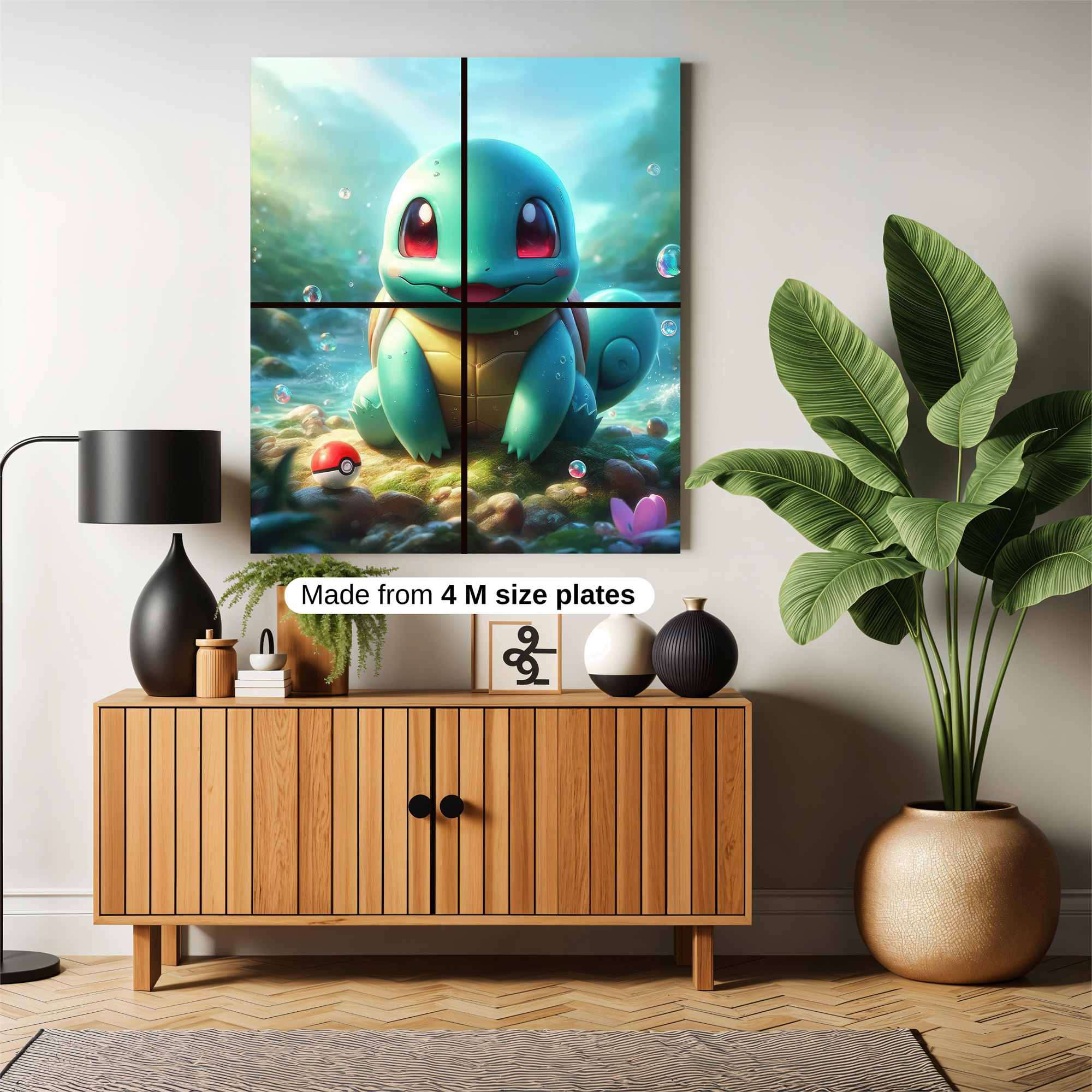 Squirtle Serenity Safe Wall Magnetic / M