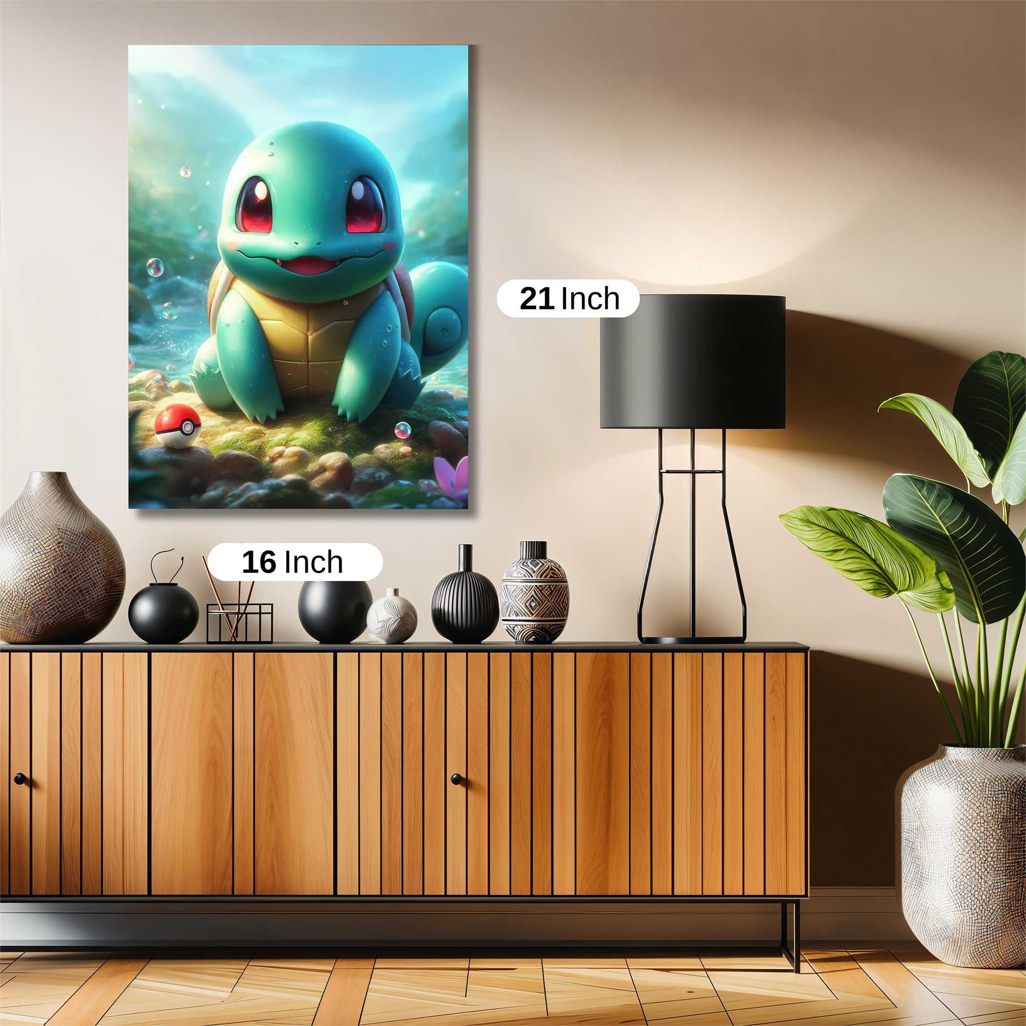 Squirtle Serenity Safe Wall Magnetic / M