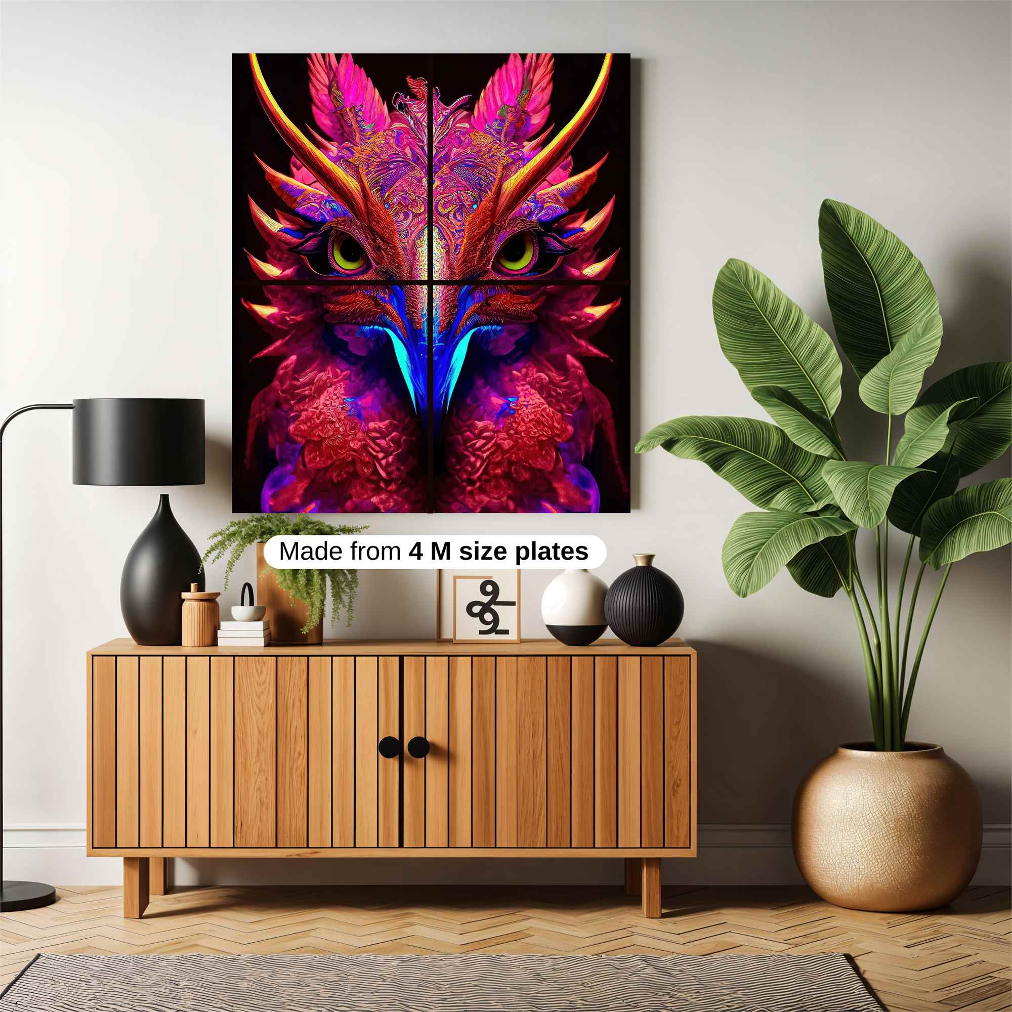 Neon Majesty Safe Wall Magnetic / M