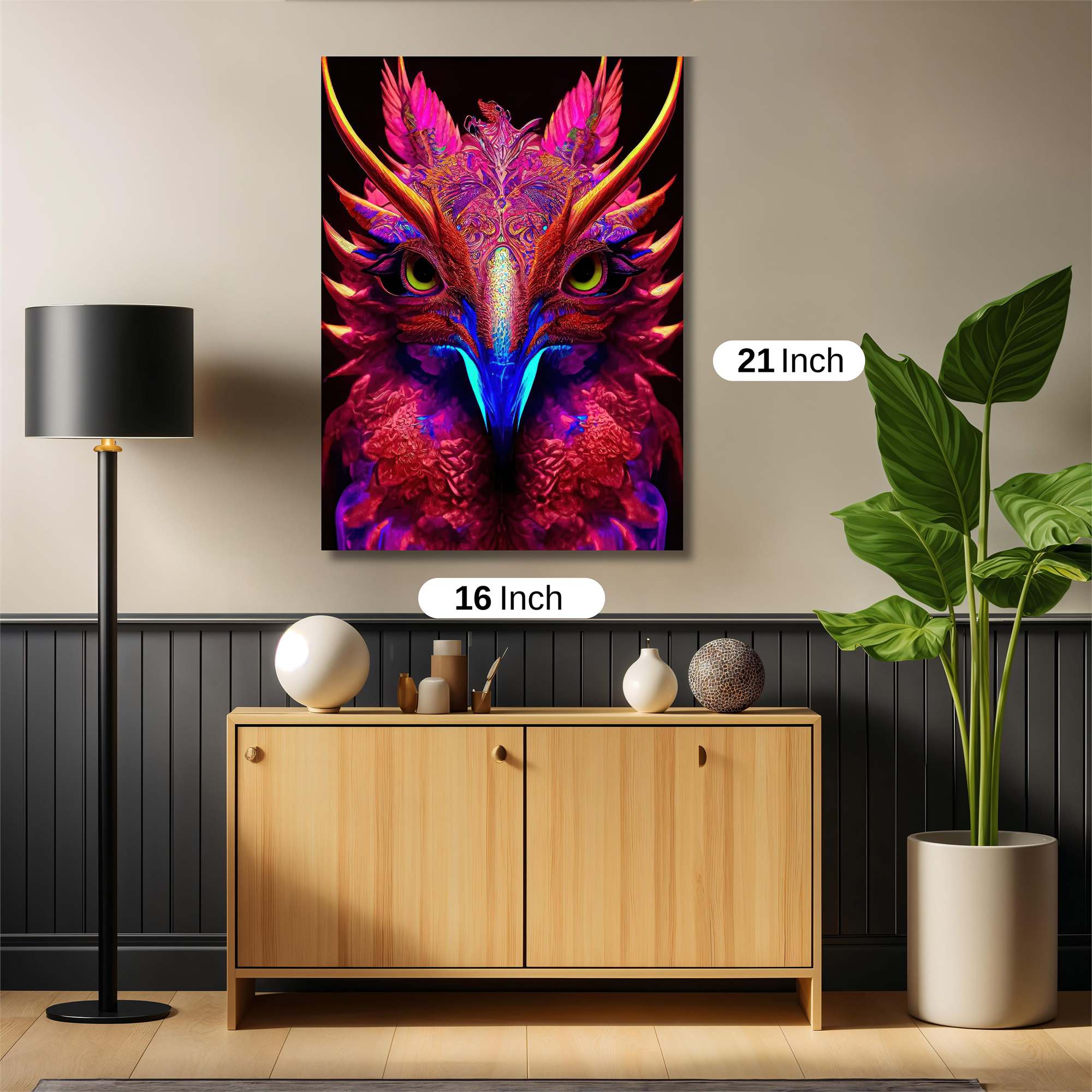 Neon Majesty Safe Wall Magnetic / M