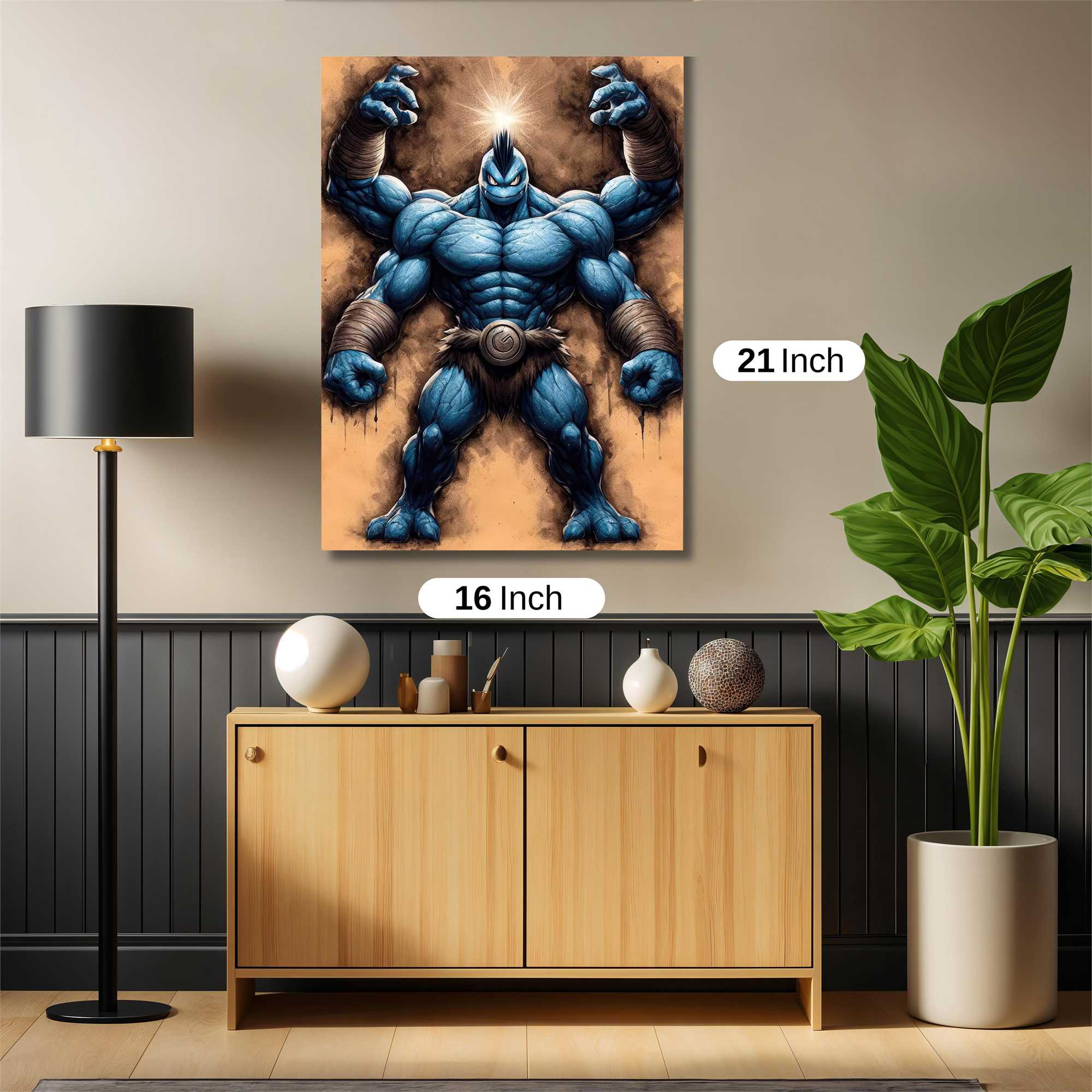 Blaziken Fierce Safe Wall Magnetic / M