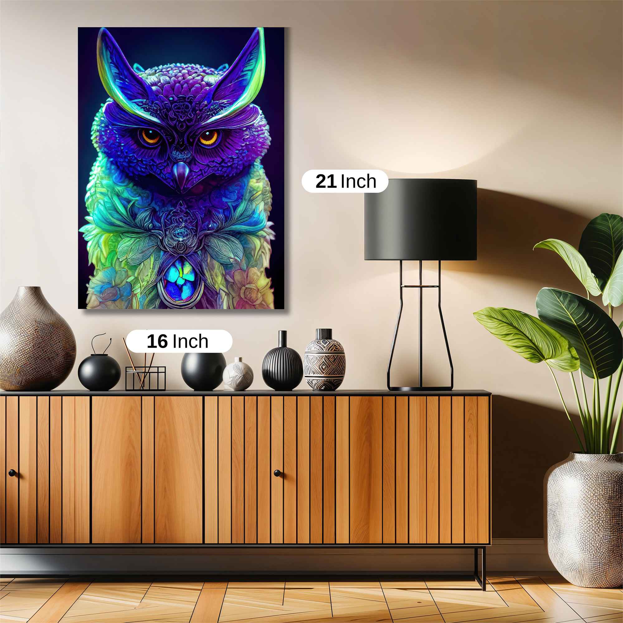 Owl Radiant Safe Wall Magnetic / M