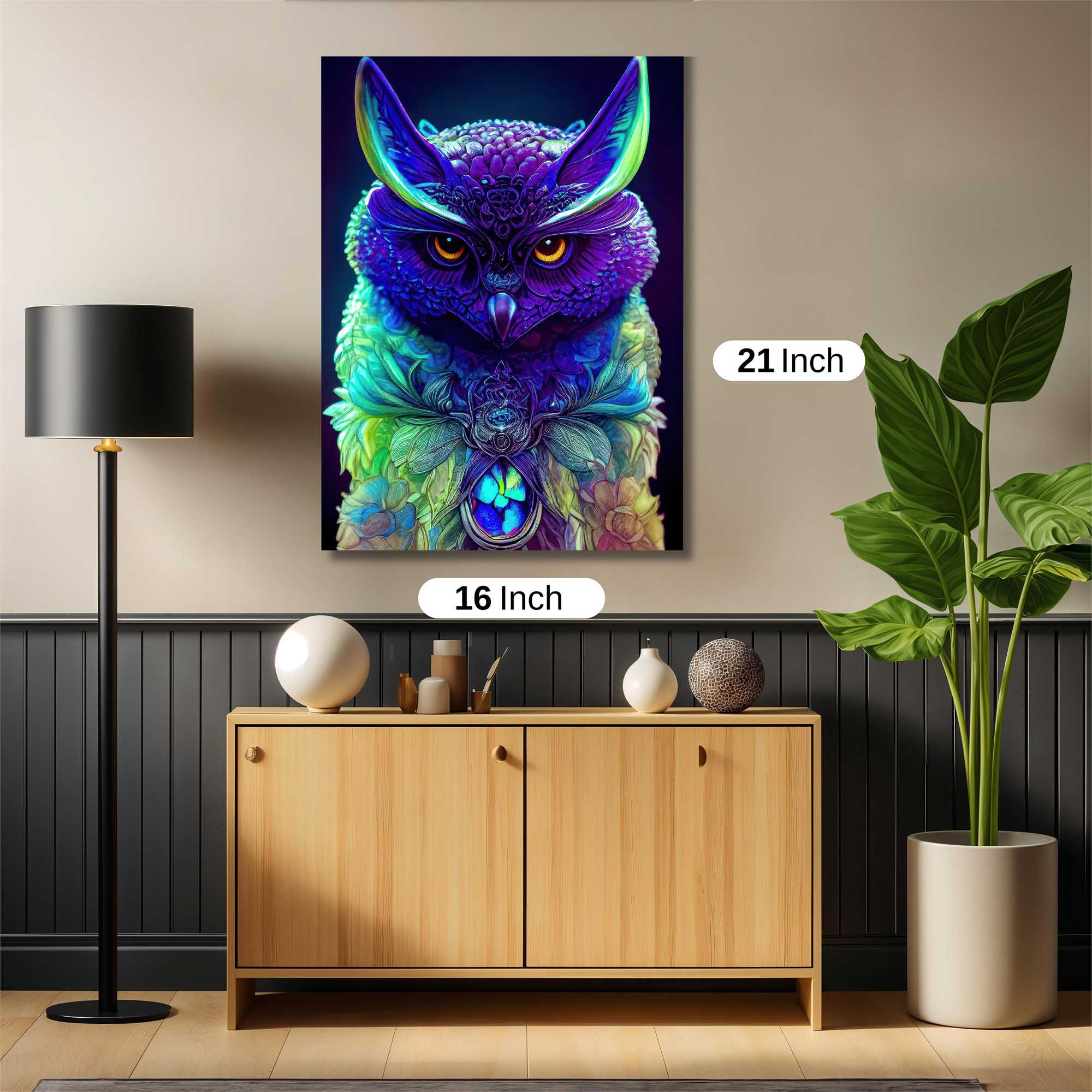 Owl Radiant Safe Wall Magnetic / M