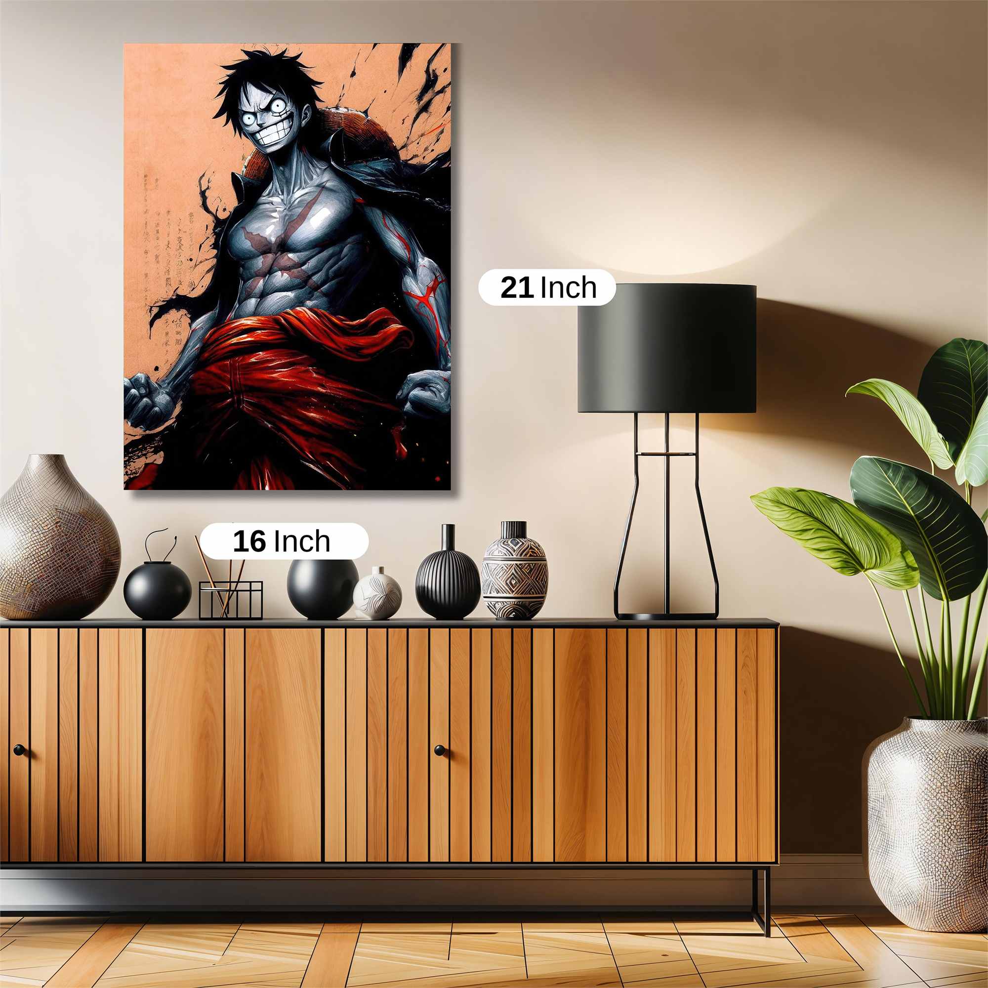 Luffy Menace Safe Wall Magnetic / M