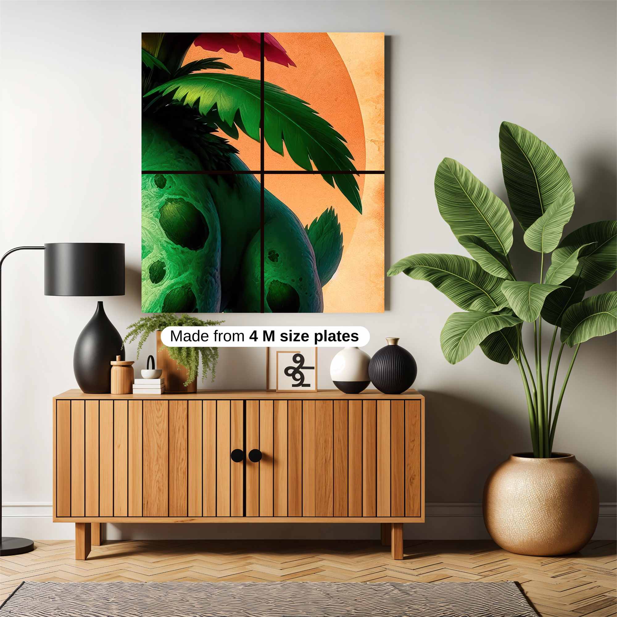 Bulbasaur Serene Safe Wall Magnetic / M