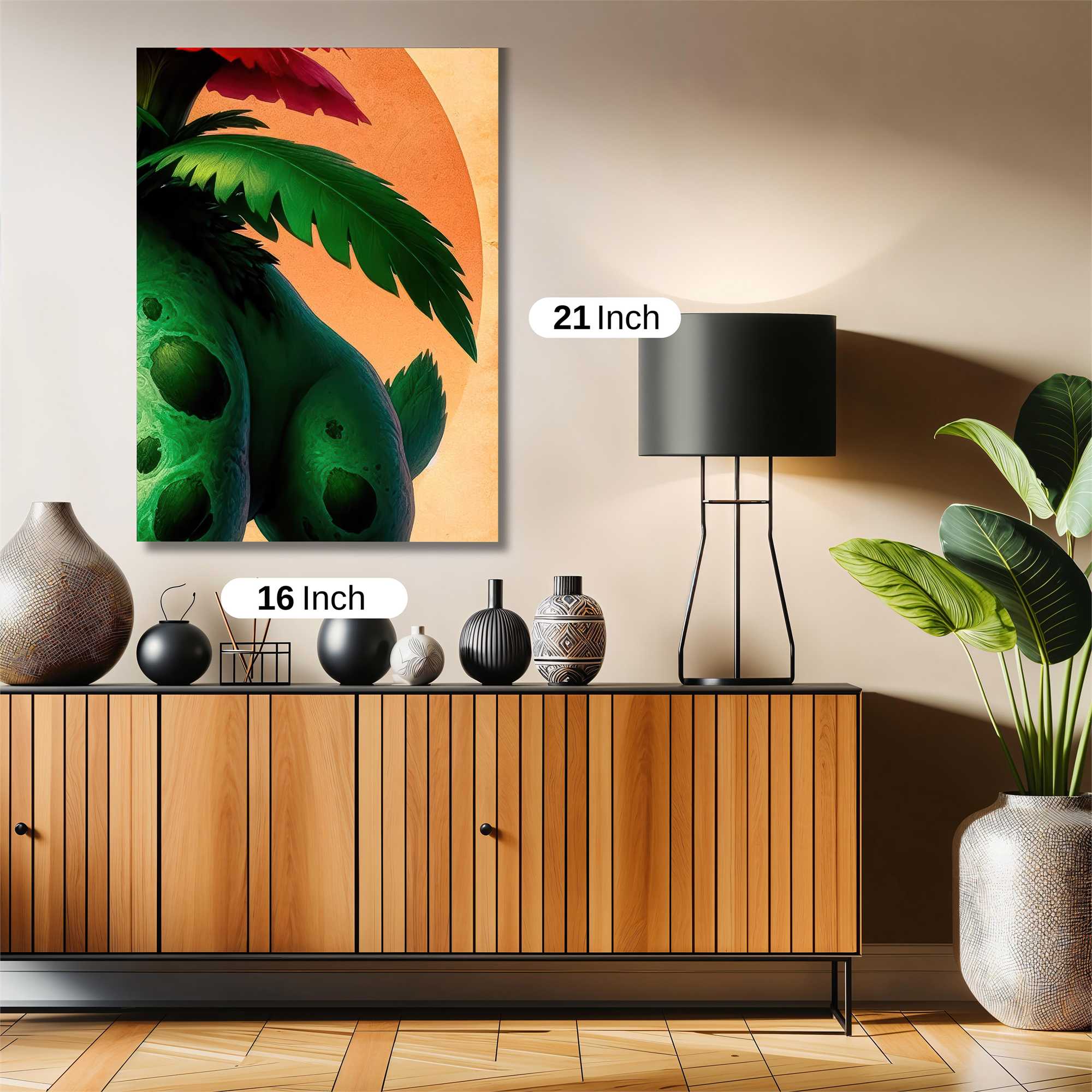 Bulbasaur Serene Safe Wall Magnetic / M