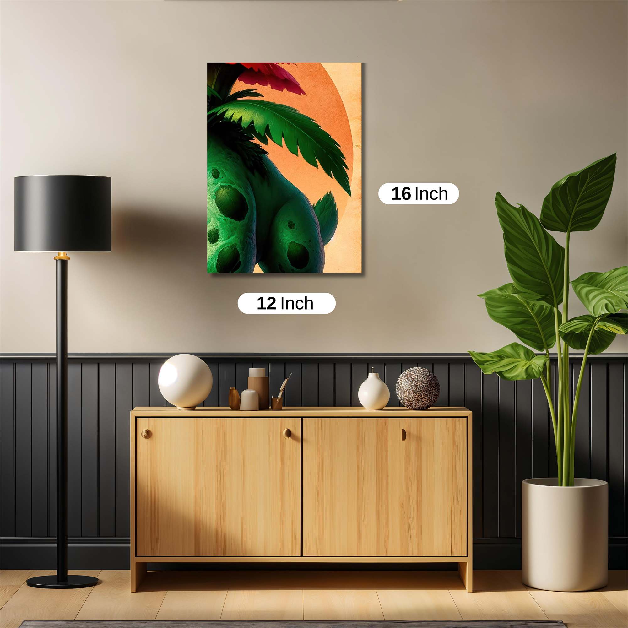 Bulbasaur Serene Safe Wall Magnetic / M