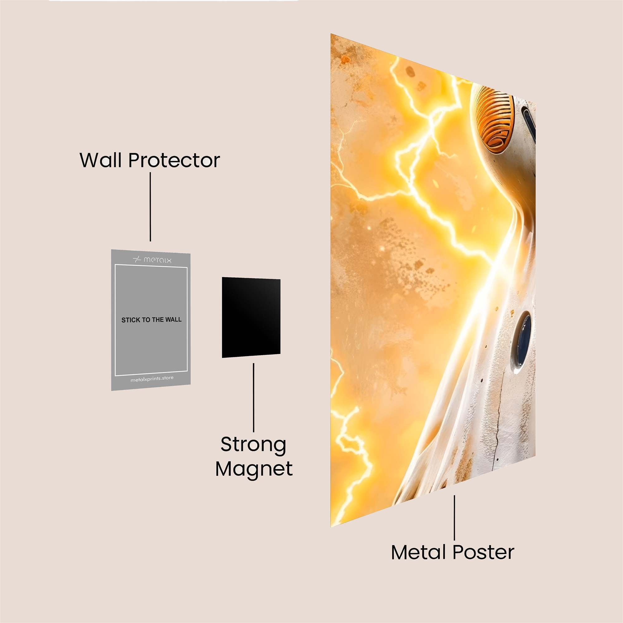 Anubis Enigma Safe Wall Magnetic / M