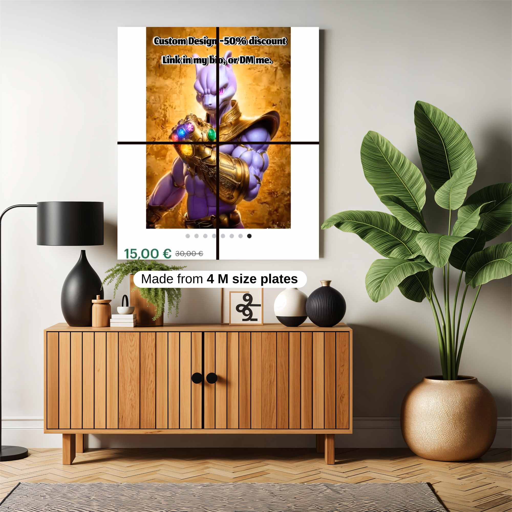 Pharaoh Enigmatic Safe Wall Magnetic / M