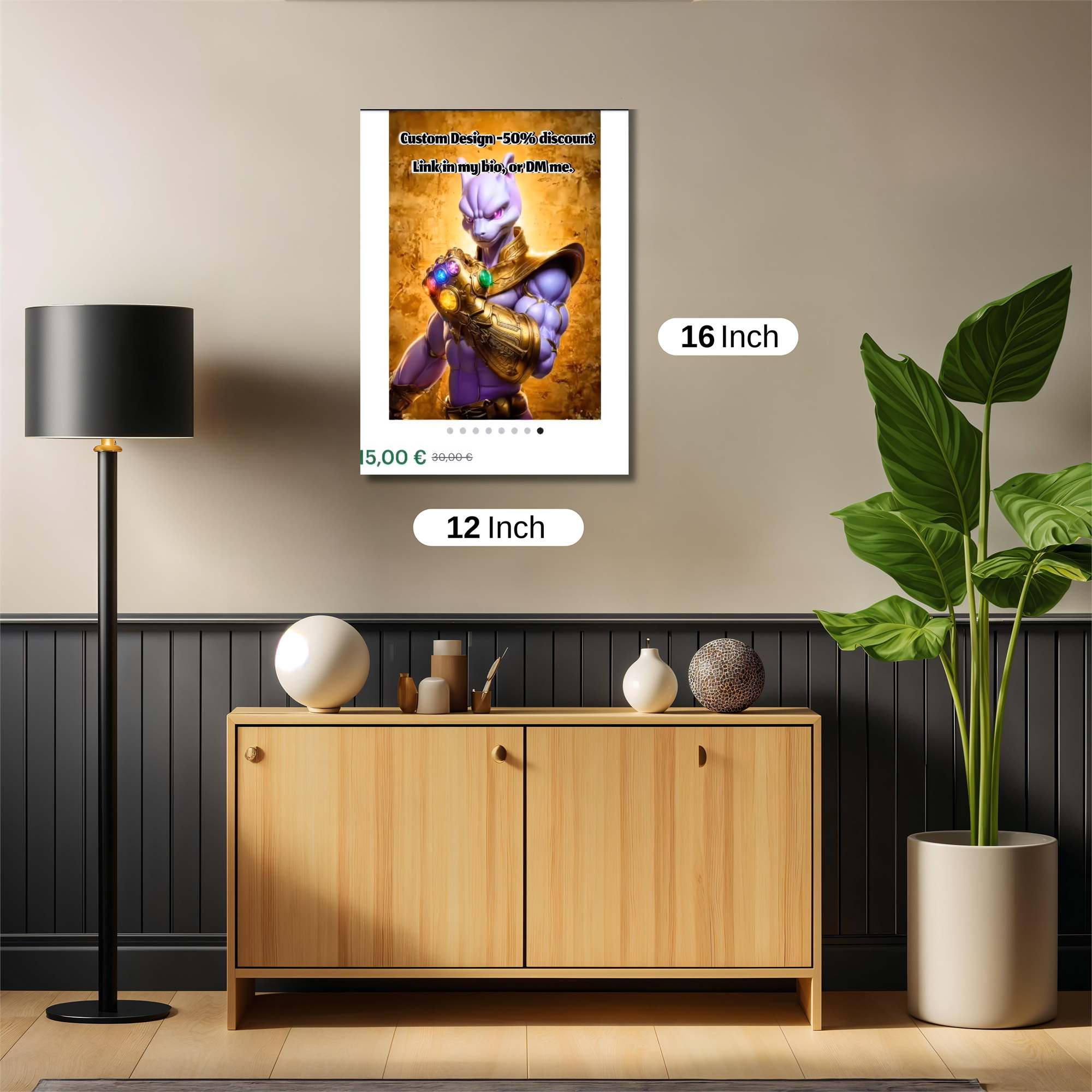 Pharaoh Enigmatic Safe Wall Magnetic / M