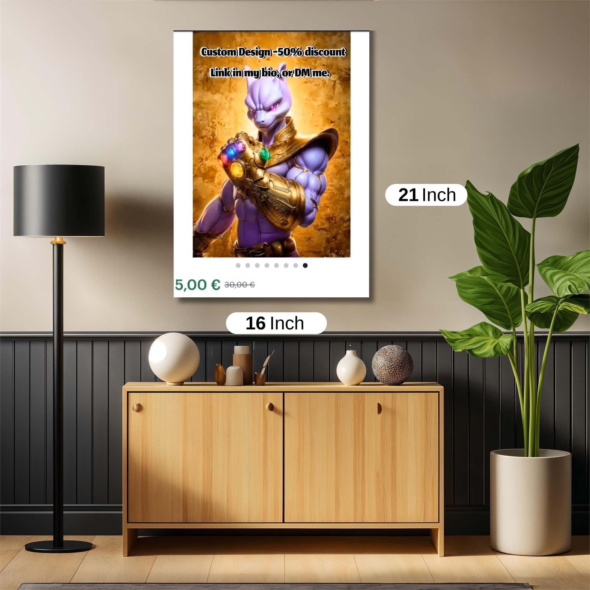 Pharaoh Enigmatic Safe Wall Magnetic / M