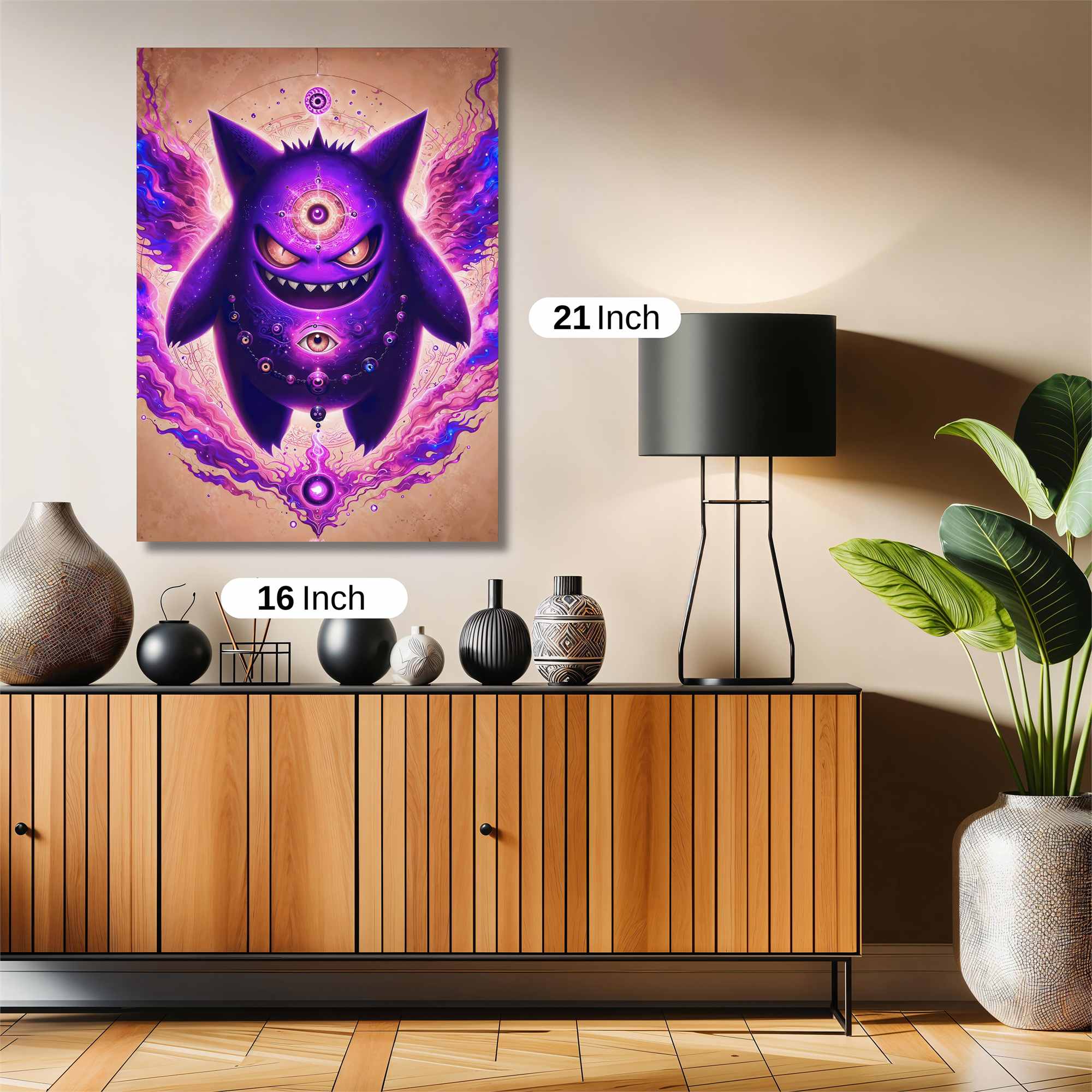 Gengar Mystic Safe Wall Magnetic / M