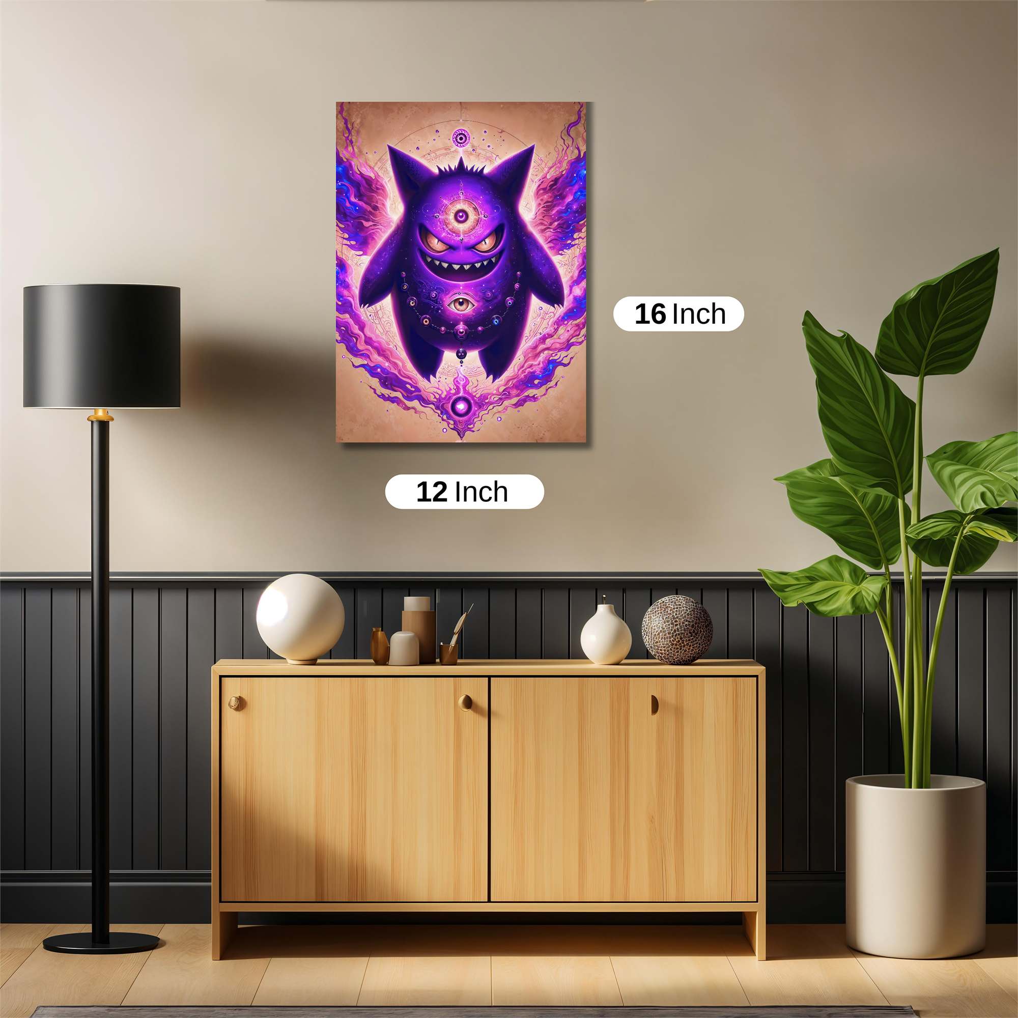 Gengar Mystic Safe Wall Magnetic / M