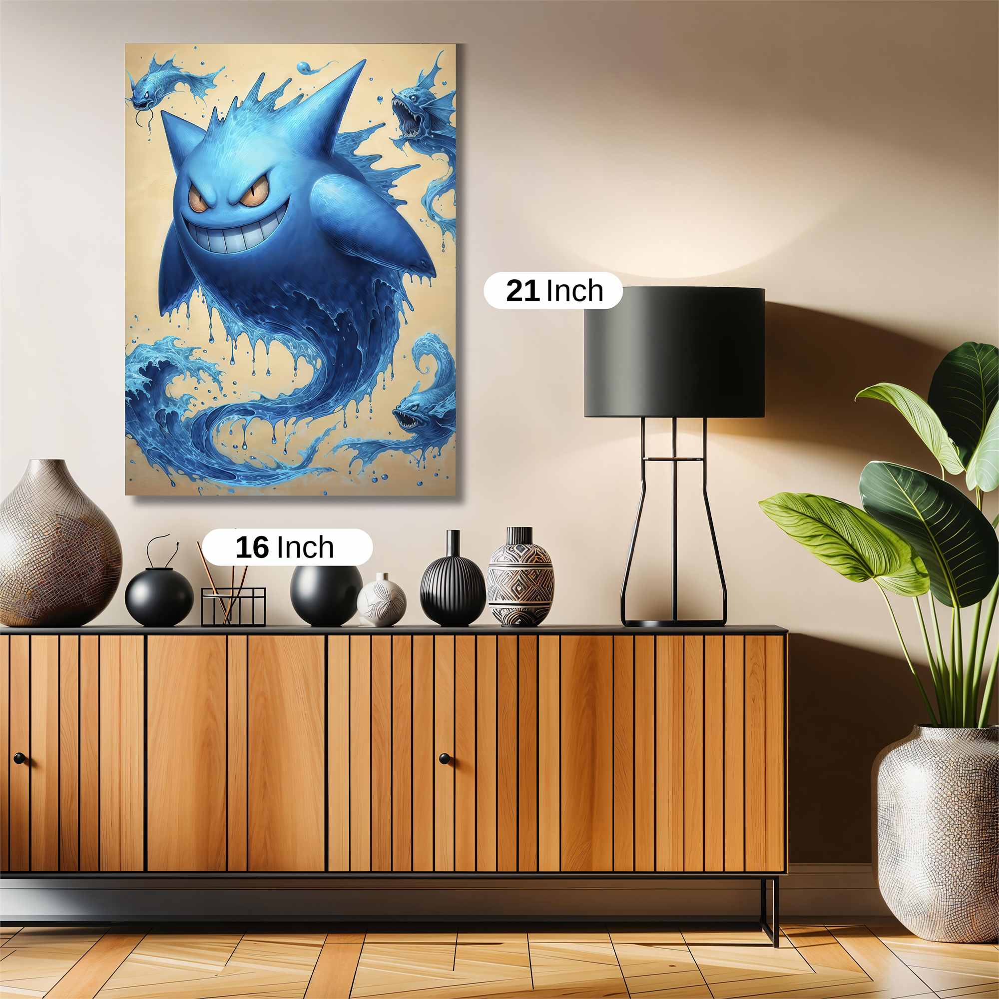 Gastly Fluid Safe Wall Magnetic / M